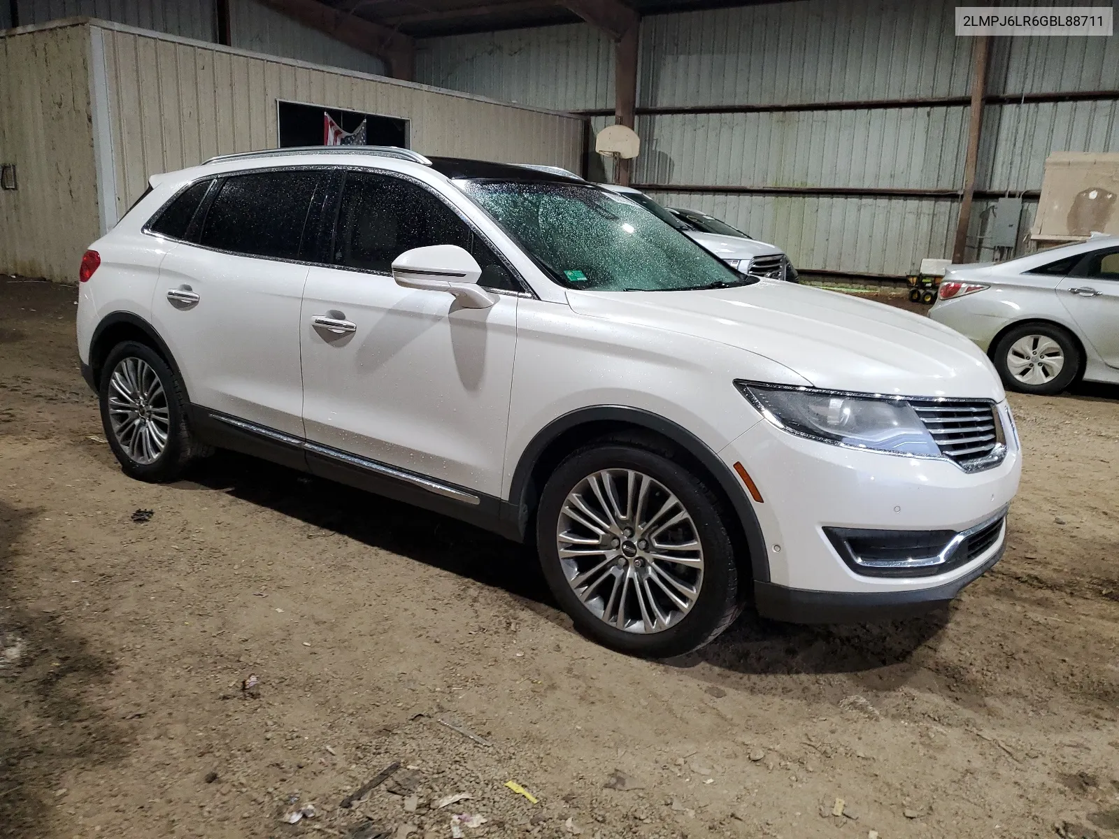 2LMPJ6LR6GBL88711 2016 Lincoln Mkx Reserve