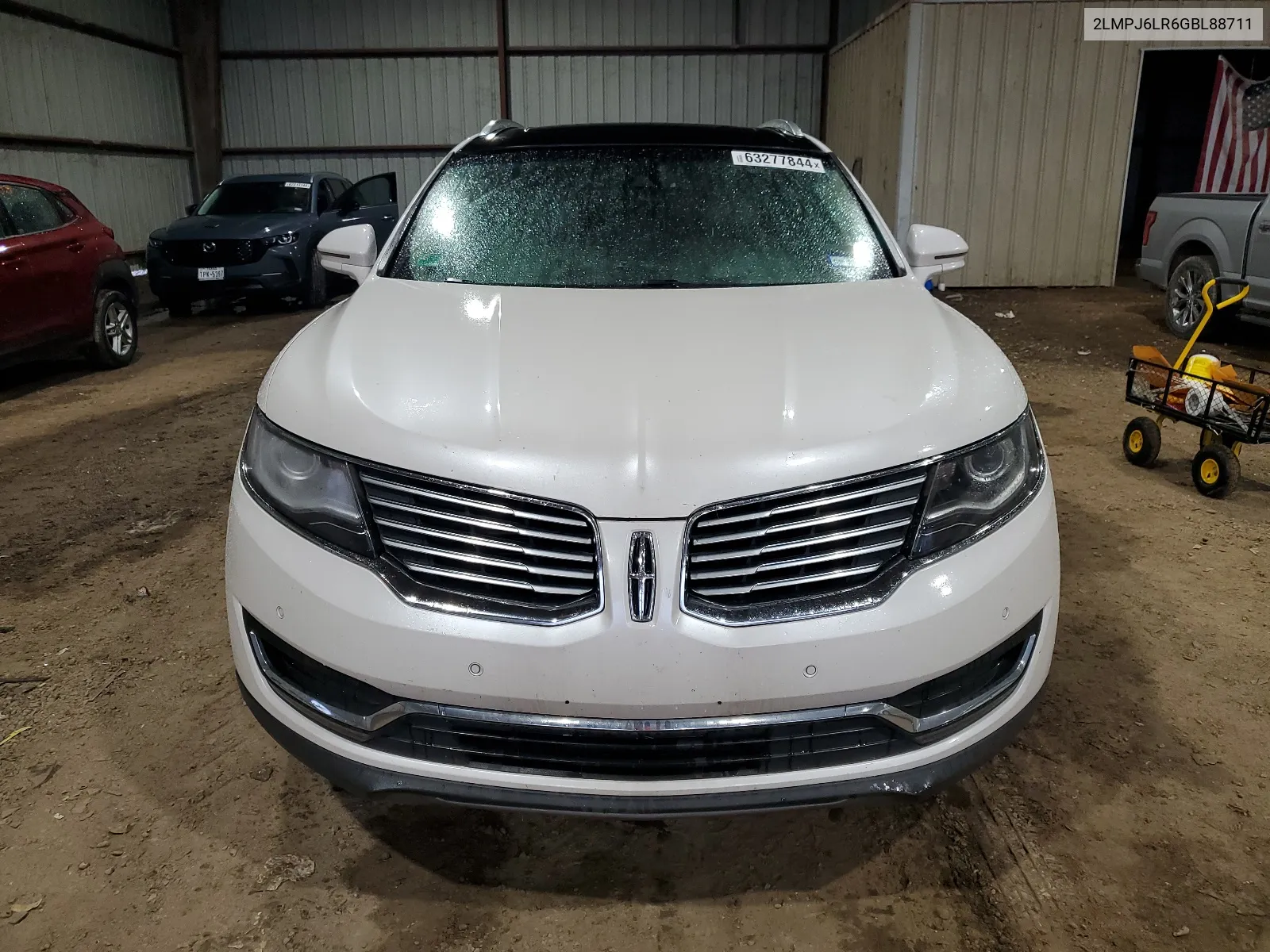 2016 Lincoln Mkx Reserve VIN: 2LMPJ6LR6GBL88711 Lot: 63277844