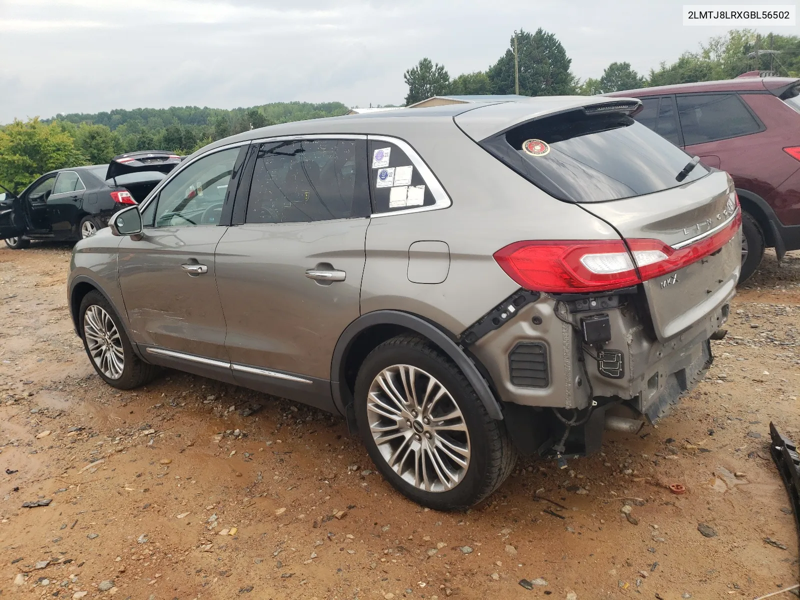 2LMTJ8LRXGBL56502 2016 Lincoln Mkx Reserve