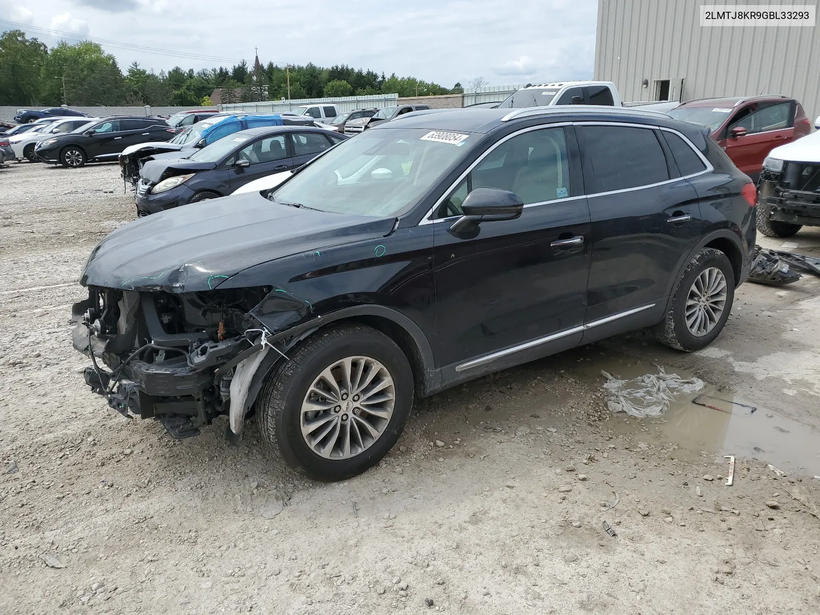 2LMTJ8KR9GBL33293 2016 Lincoln Mkx Select