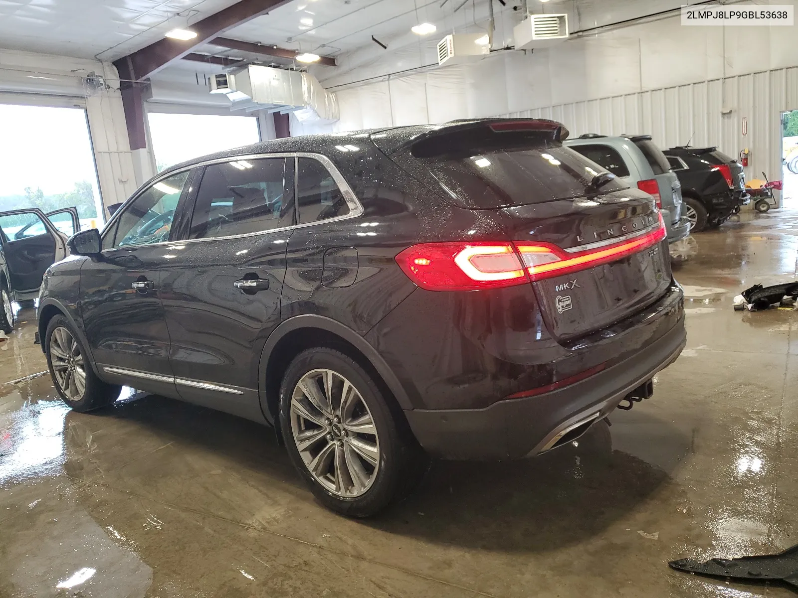 2LMPJ8LP9GBL53638 2016 Lincoln Mkx Reserve