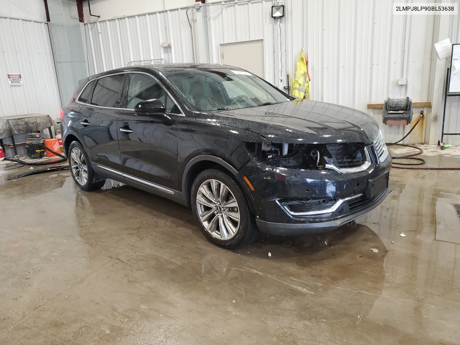 2016 Lincoln Mkx Reserve VIN: 2LMPJ8LP9GBL53638 Lot: 63991084