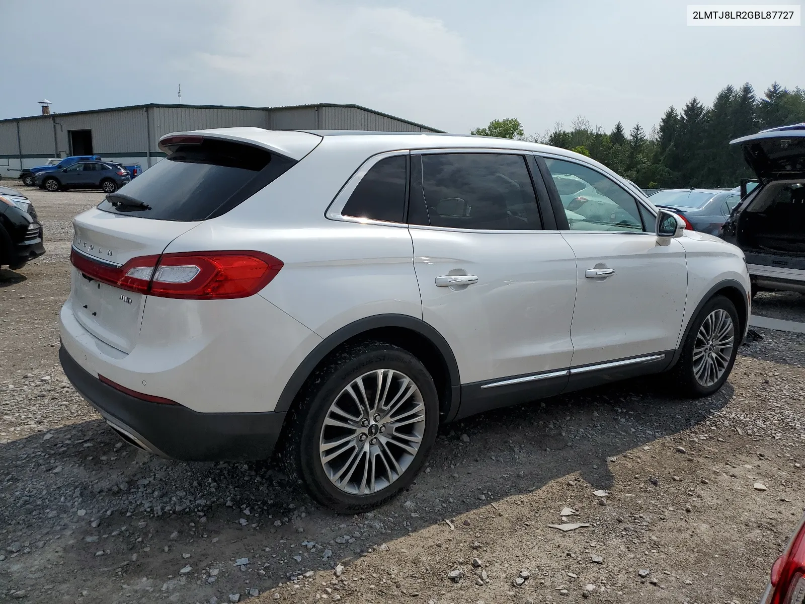 2LMTJ8LR2GBL87727 2016 Lincoln Mkx Reserve