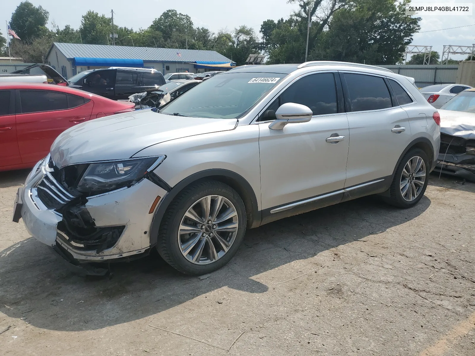 2LMPJ8LP4GBL41722 2016 Lincoln Mkx Reserve