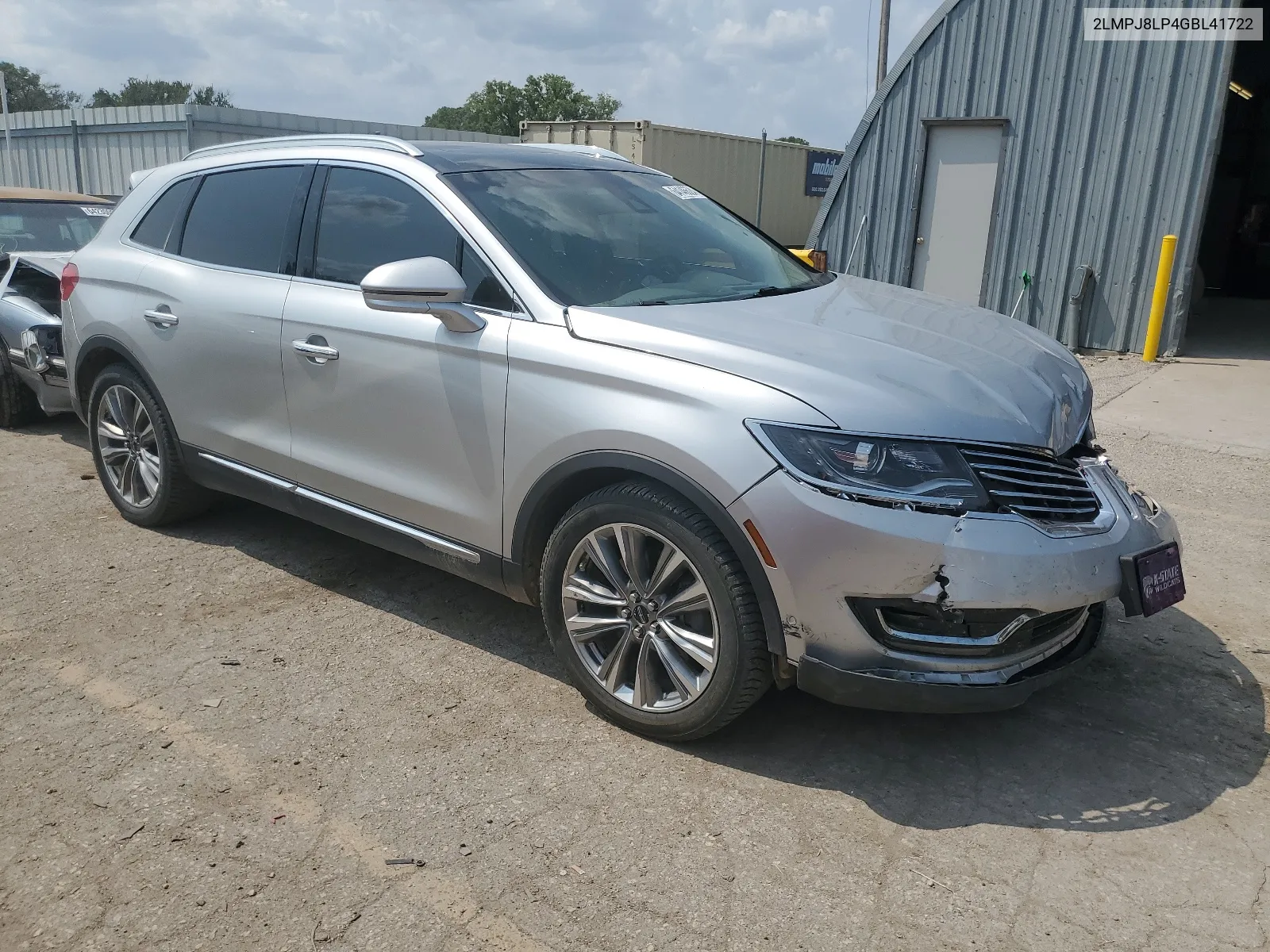 2016 Lincoln Mkx Reserve VIN: 2LMPJ8LP4GBL41722 Lot: 64146624