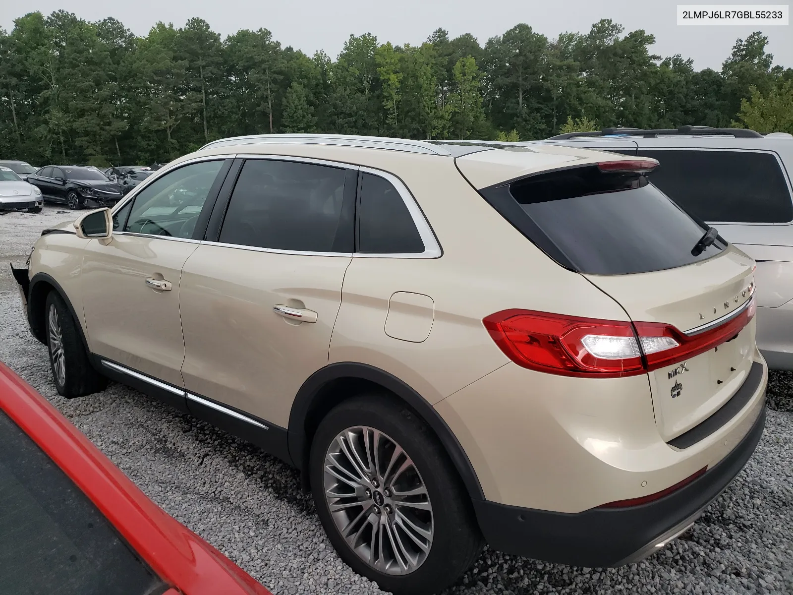 2LMPJ6LR7GBL55233 2016 Lincoln Mkx Reserve