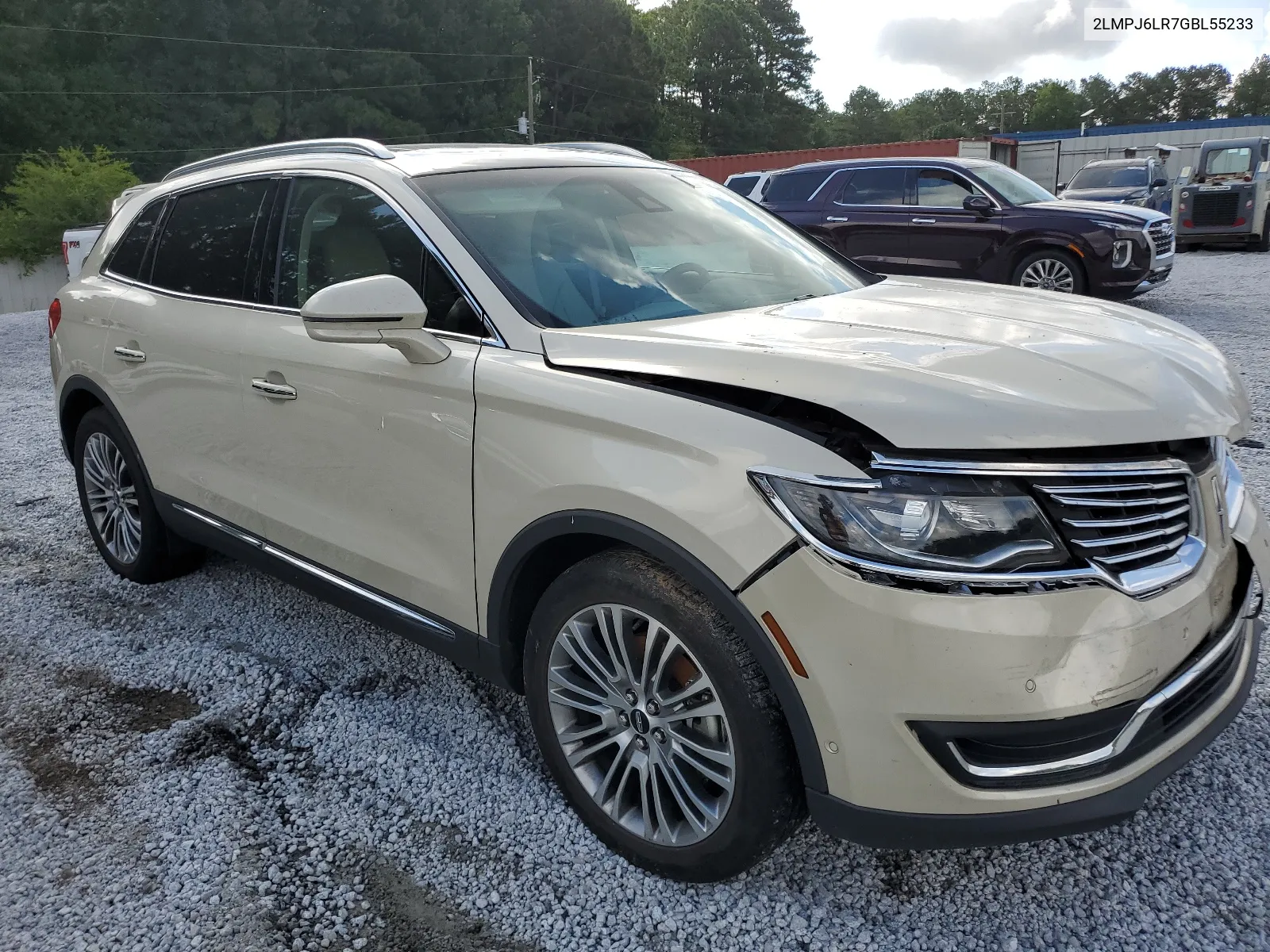 2LMPJ6LR7GBL55233 2016 Lincoln Mkx Reserve