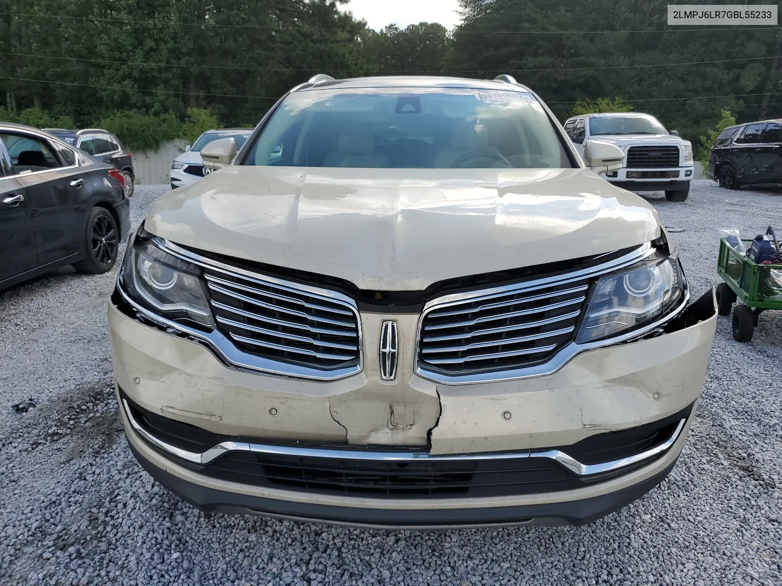 2LMPJ6LR7GBL55233 2016 Lincoln Mkx Reserve