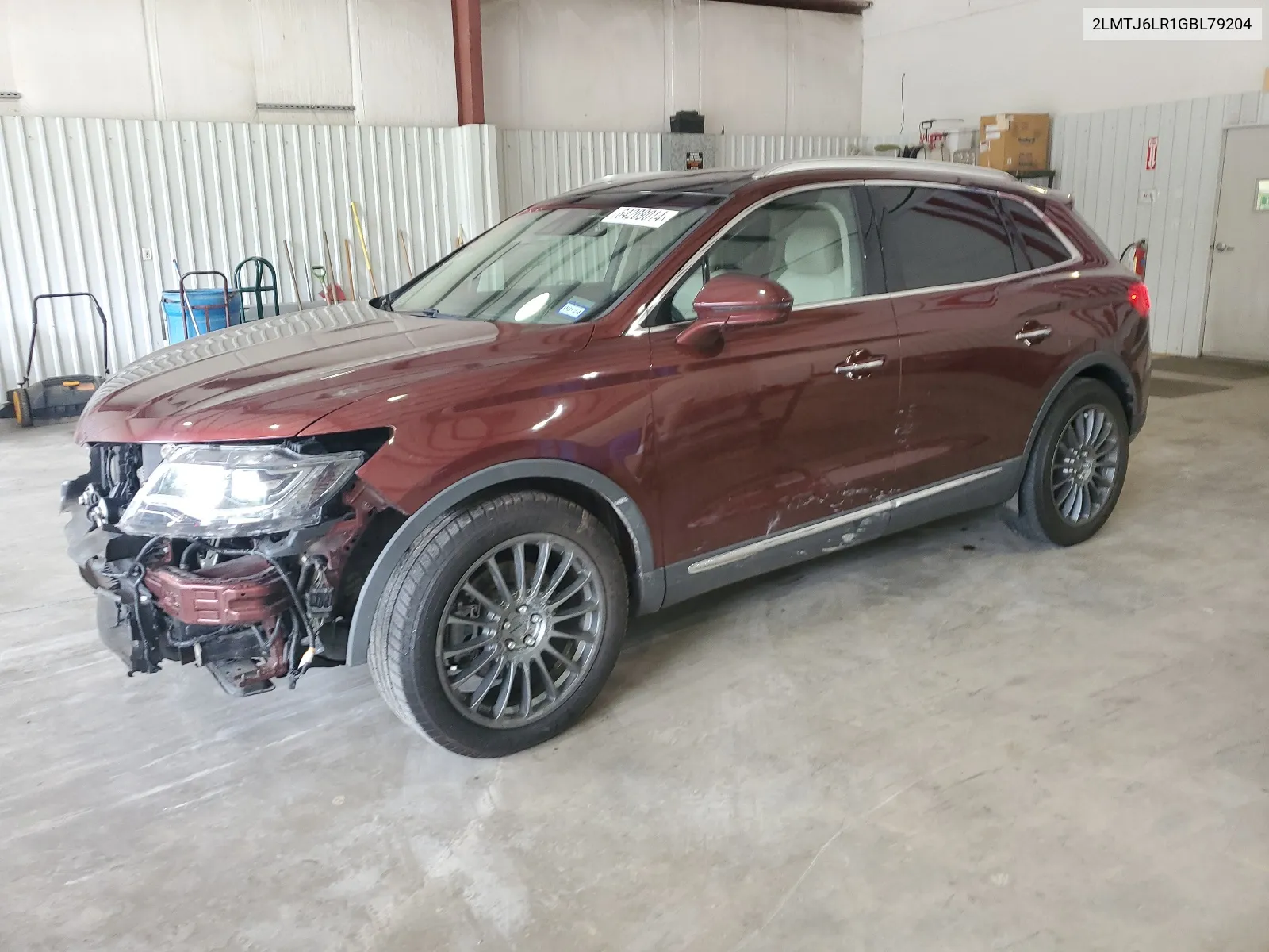 2LMTJ6LR1GBL79204 2016 Lincoln Mkx Reserve