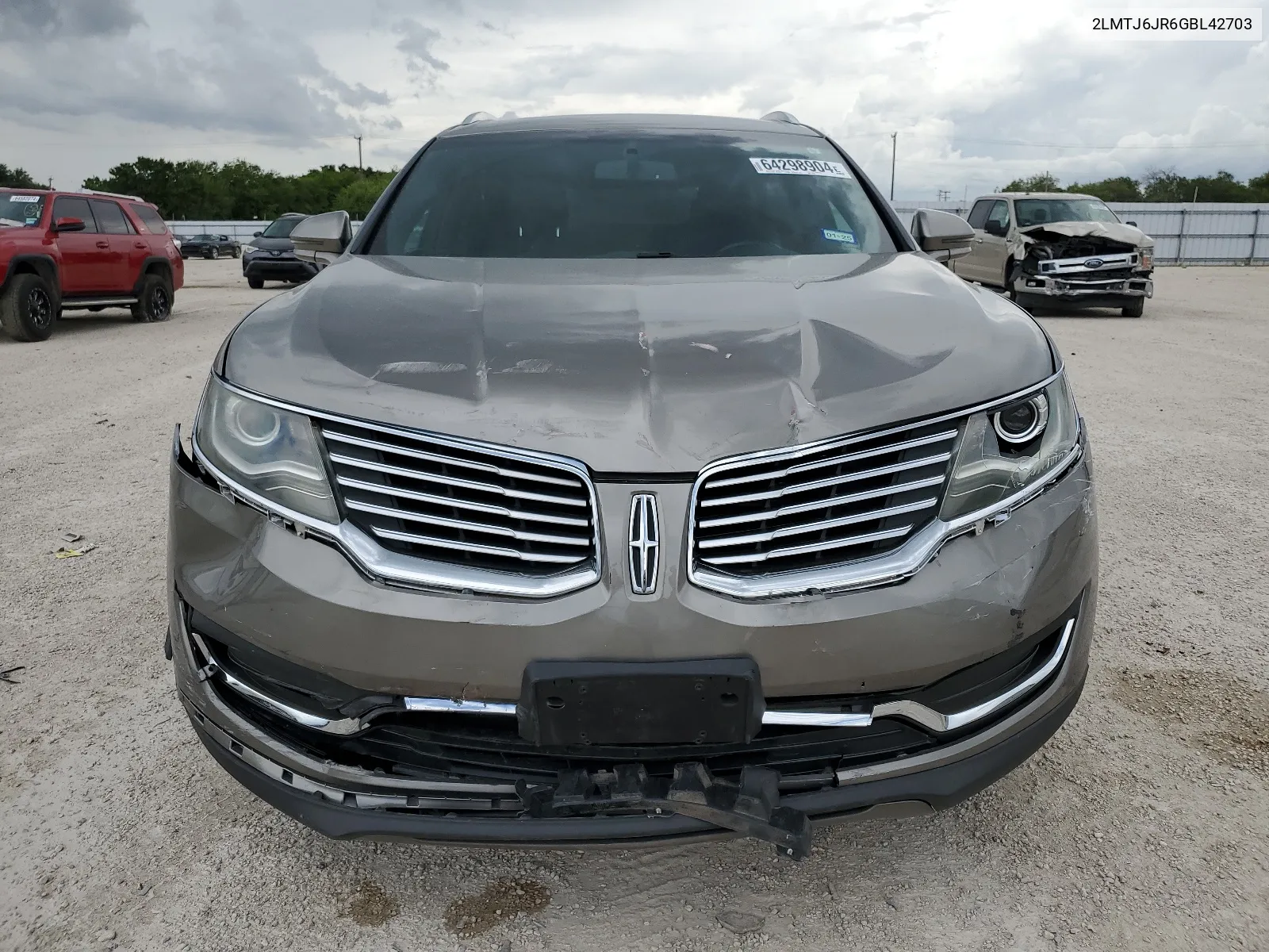 2016 Lincoln Mkx Premiere VIN: 2LMTJ6JR6GBL42703 Lot: 64298904