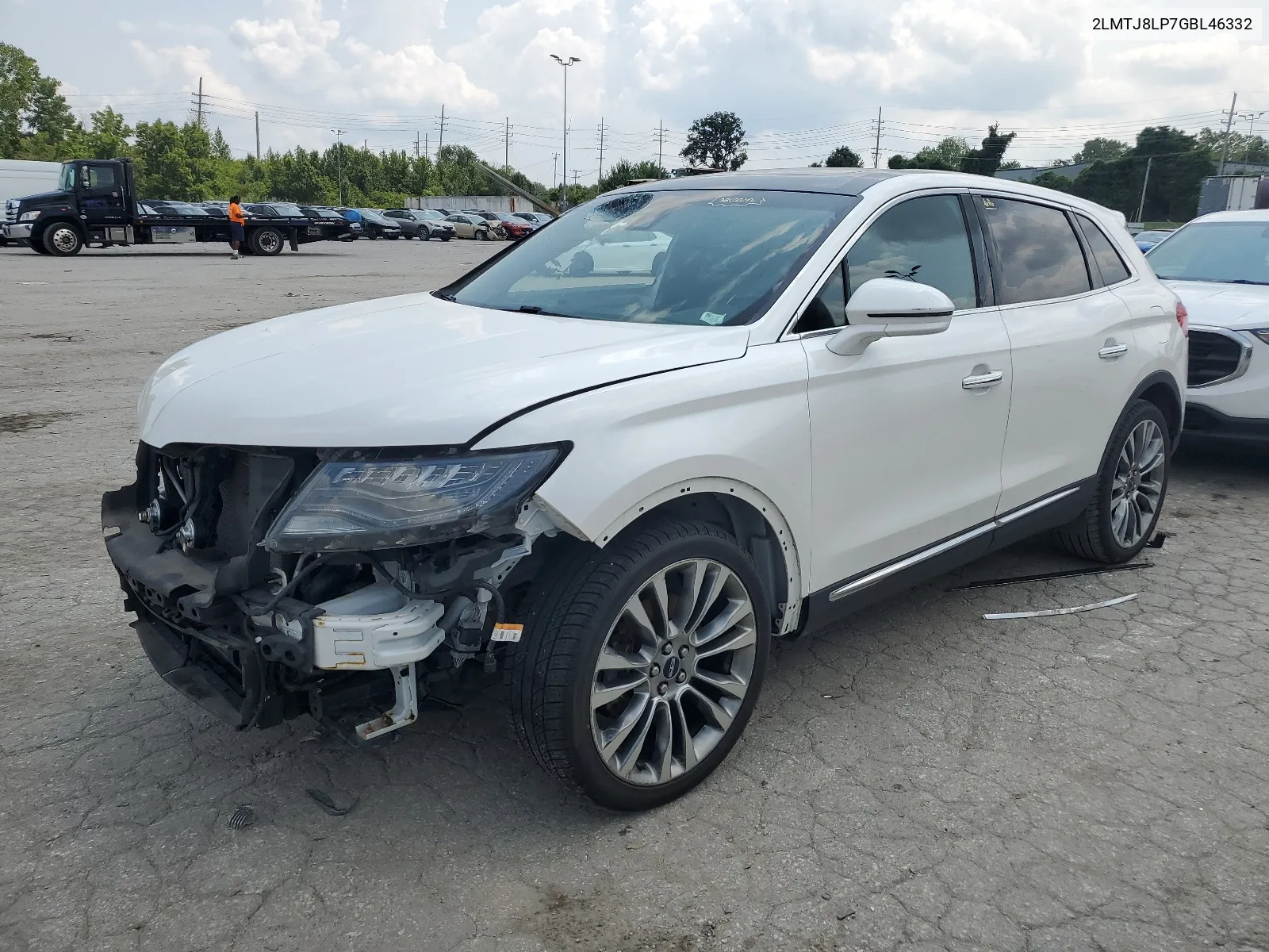 2LMTJ8LP7GBL46332 2016 Lincoln Mkx Reserve