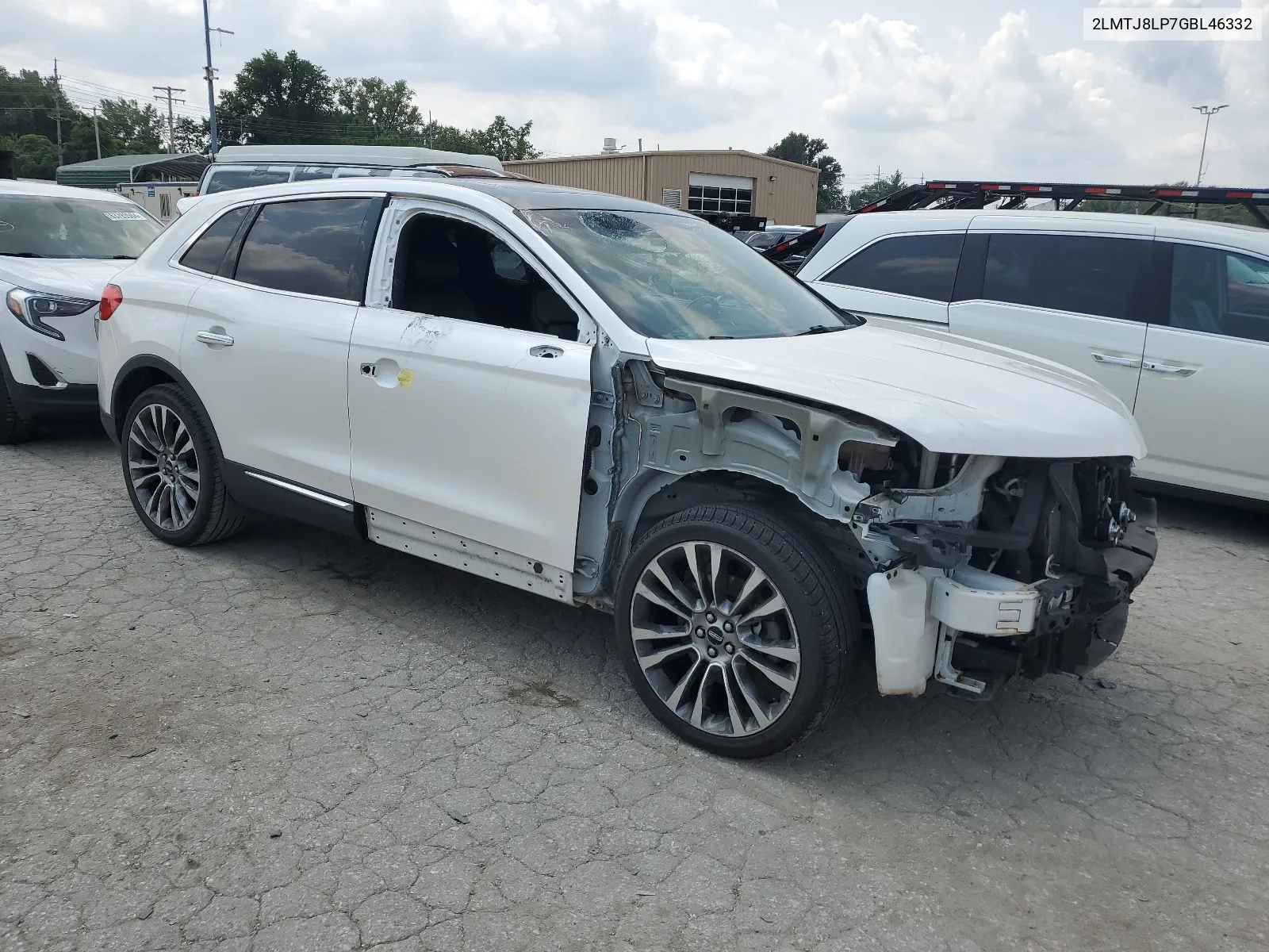 2016 Lincoln Mkx Reserve VIN: 2LMTJ8LP7GBL46332 Lot: 64515094