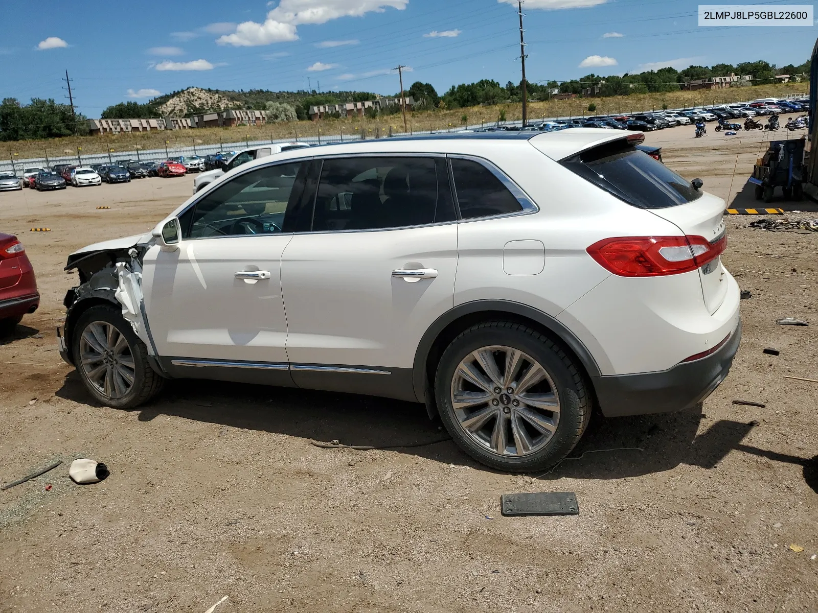 2LMPJ8LP5GBL22600 2016 Lincoln Mkx Reserve