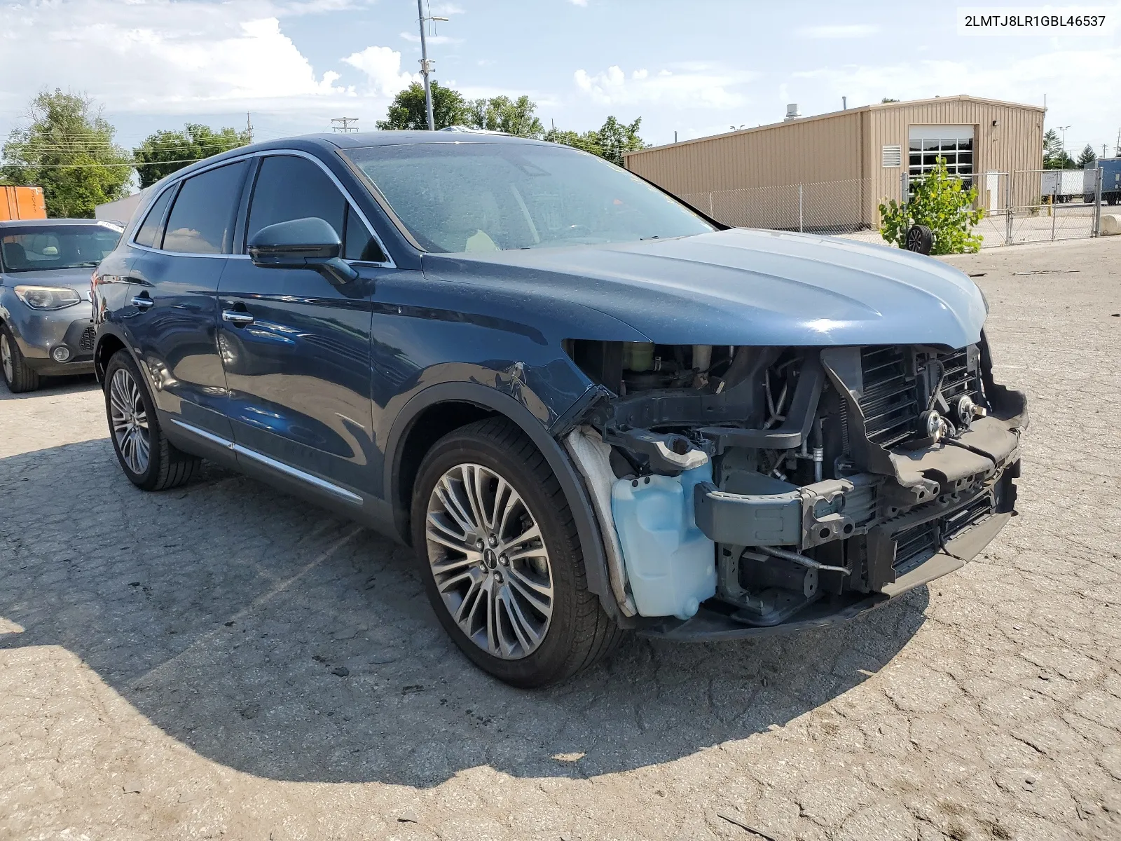 2LMTJ8LR1GBL46537 2016 Lincoln Mkx Reserve