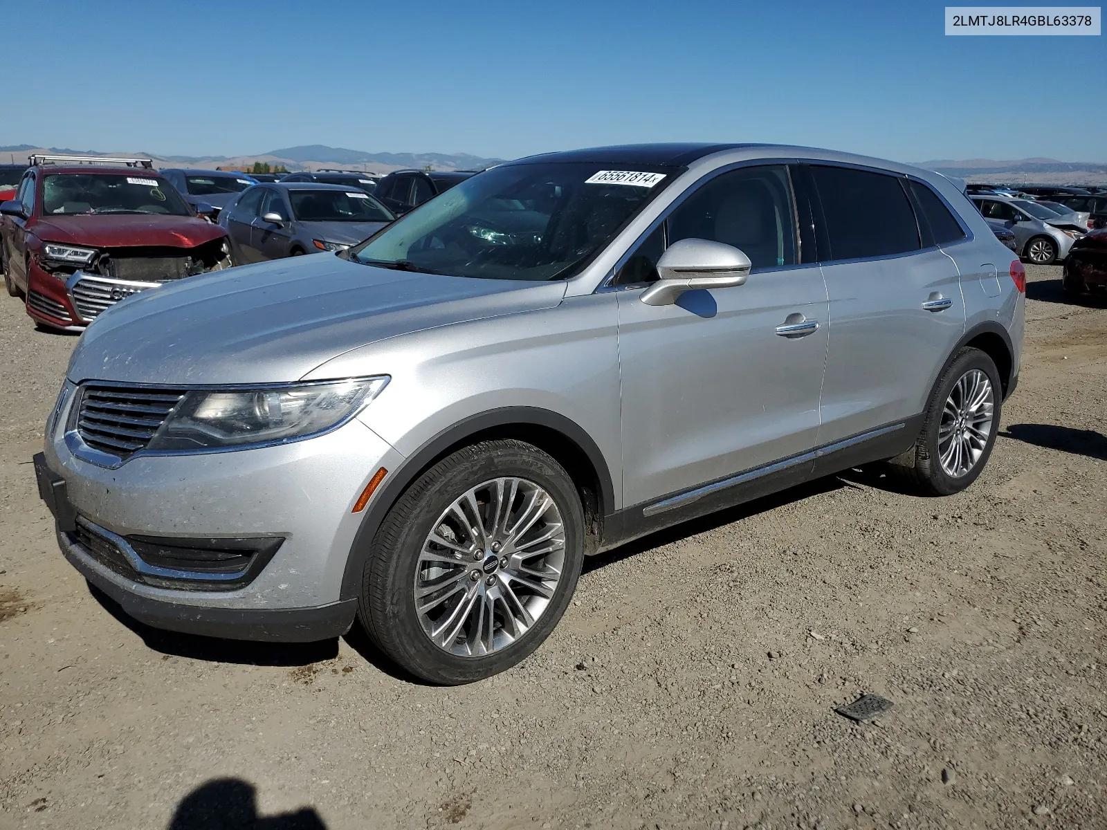 2LMTJ8LR4GBL63378 2016 Lincoln Mkx Reserve