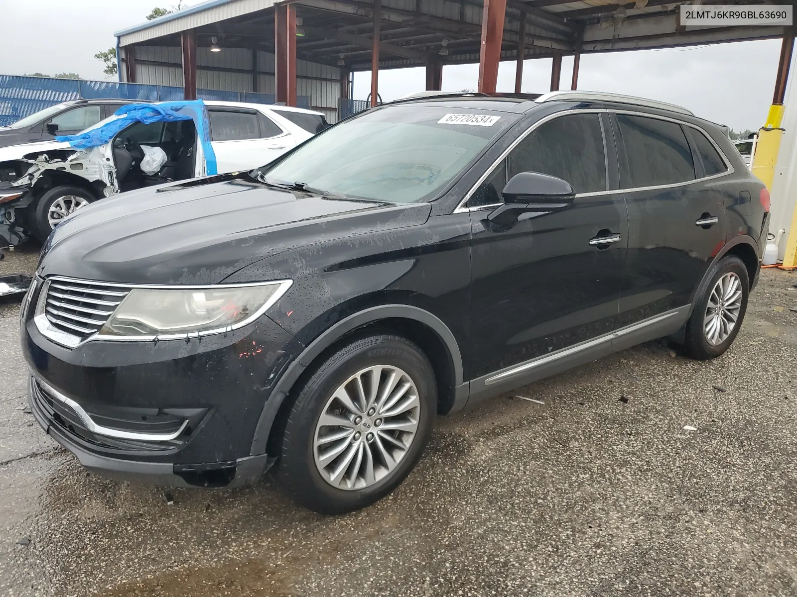 2016 Lincoln Mkx Select VIN: 2LMTJ6KR9GBL63690 Lot: 65720534