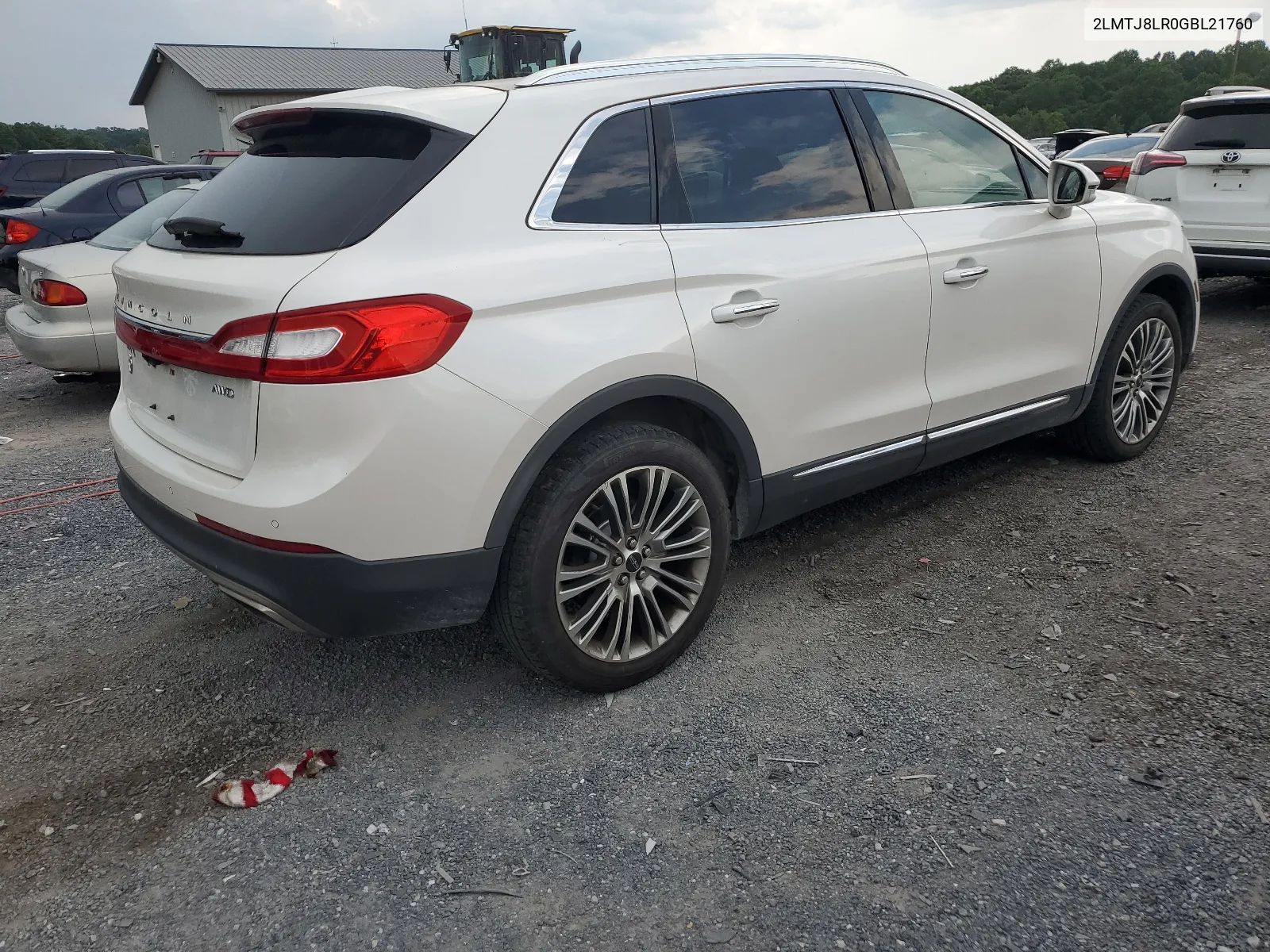 2LMTJ8LR0GBL21760 2016 Lincoln Mkx Reserve