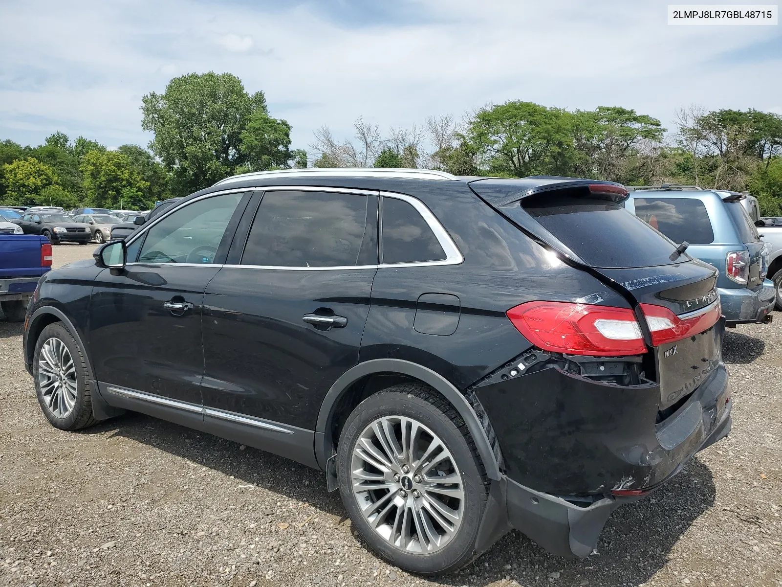 2016 Lincoln Mkx Reserve VIN: 2LMPJ8LR7GBL48715 Lot: 66498044