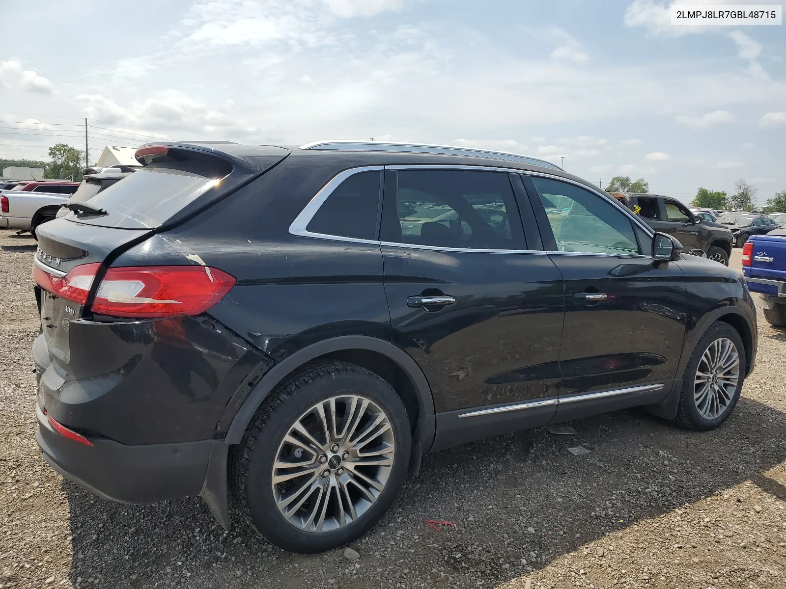 2LMPJ8LR7GBL48715 2016 Lincoln Mkx Reserve