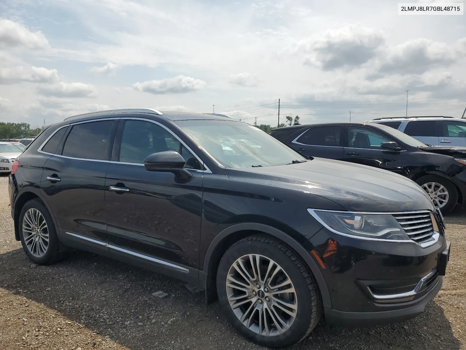 2016 Lincoln Mkx Reserve VIN: 2LMPJ8LR7GBL48715 Lot: 66498044