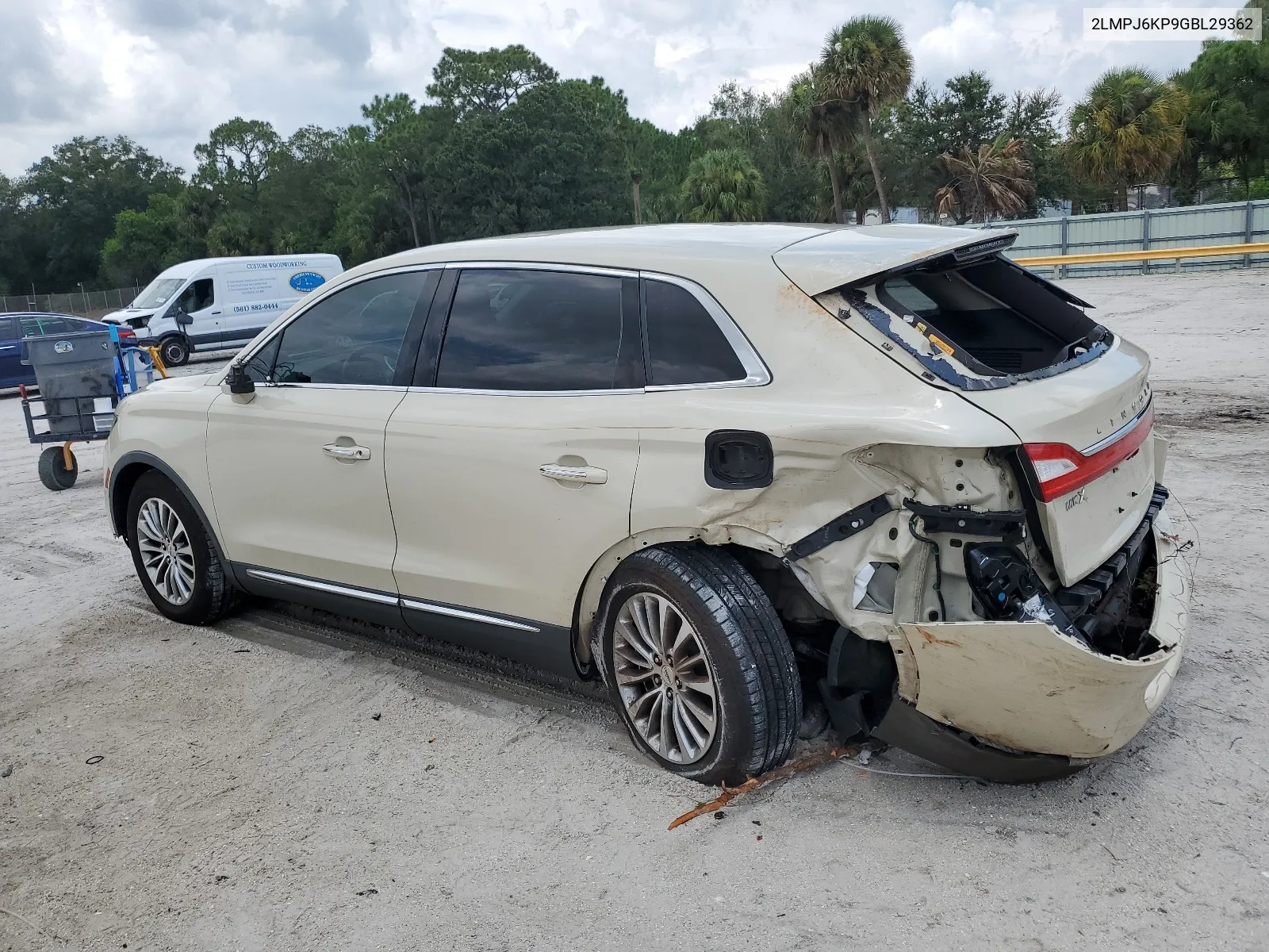 2016 Lincoln Mkx Select VIN: 2LMPJ6KP9GBL29362 Lot: 66539234