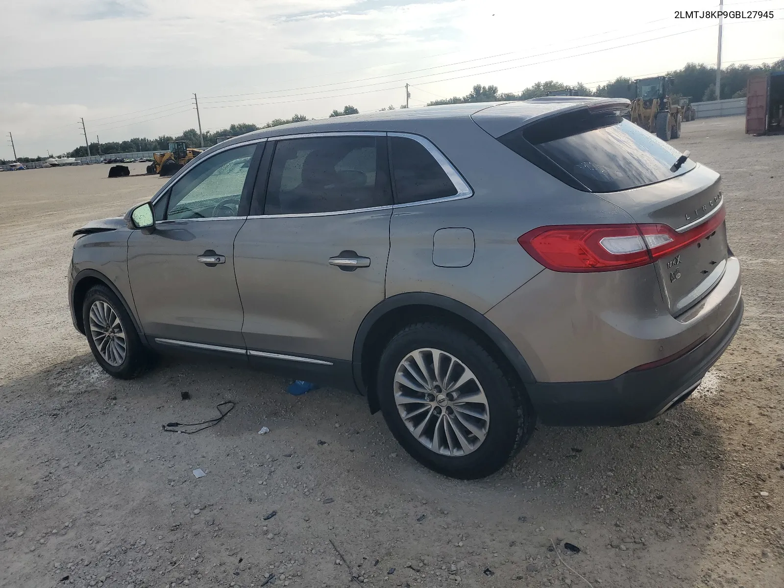 2LMTJ8KP9GBL27945 2016 Lincoln Mkx Select