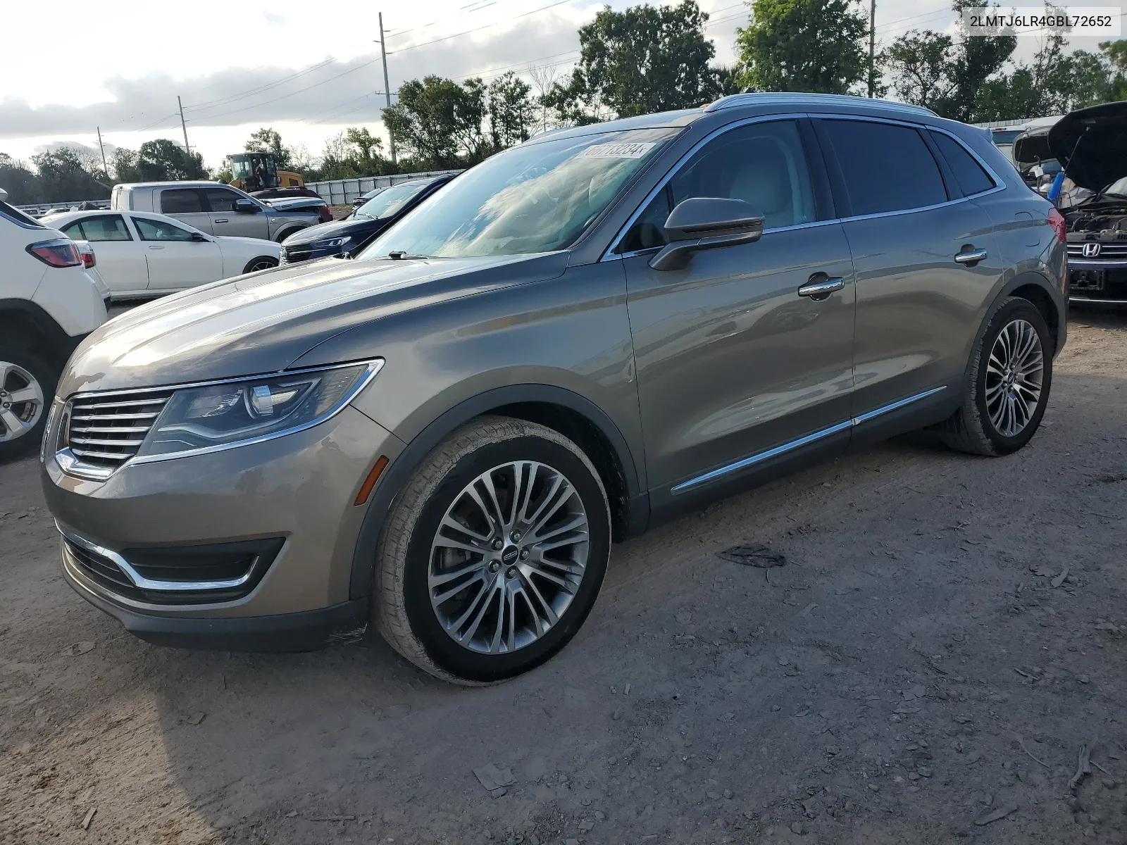 2016 Lincoln Mkx Reserve VIN: 2LMTJ6LR4GBL72652 Lot: 66713234