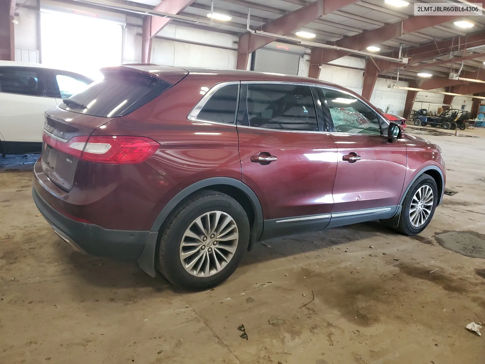 2LMTJ8LR6GBL64306 2016 Lincoln Mkx Reserve