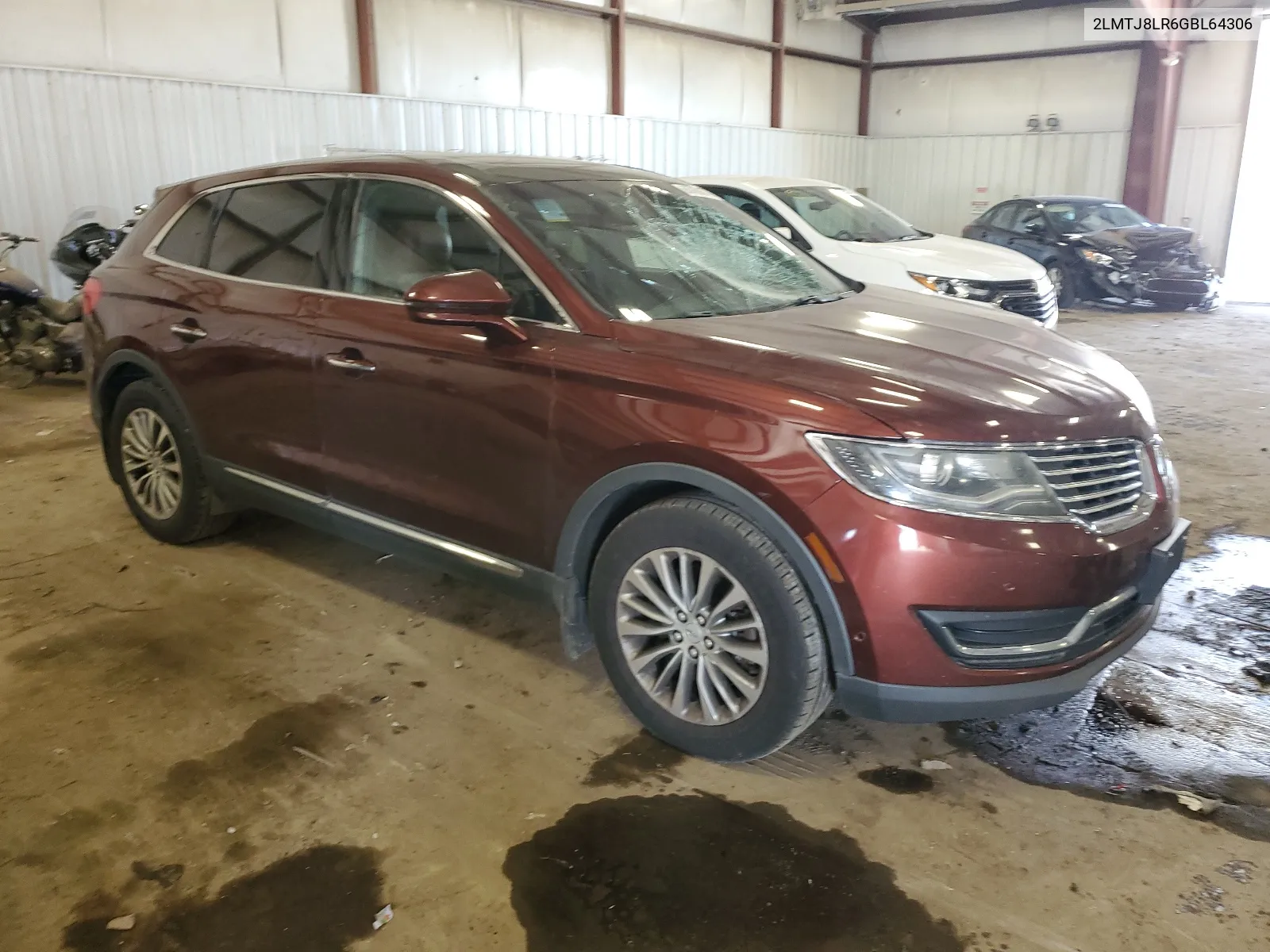 2016 Lincoln Mkx Reserve VIN: 2LMTJ8LR6GBL64306 Lot: 66769074