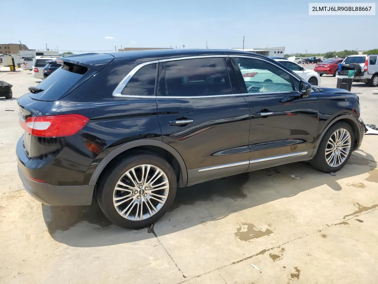 2LMTJ6LR9GBL88667 2016 Lincoln Mkx Reserve