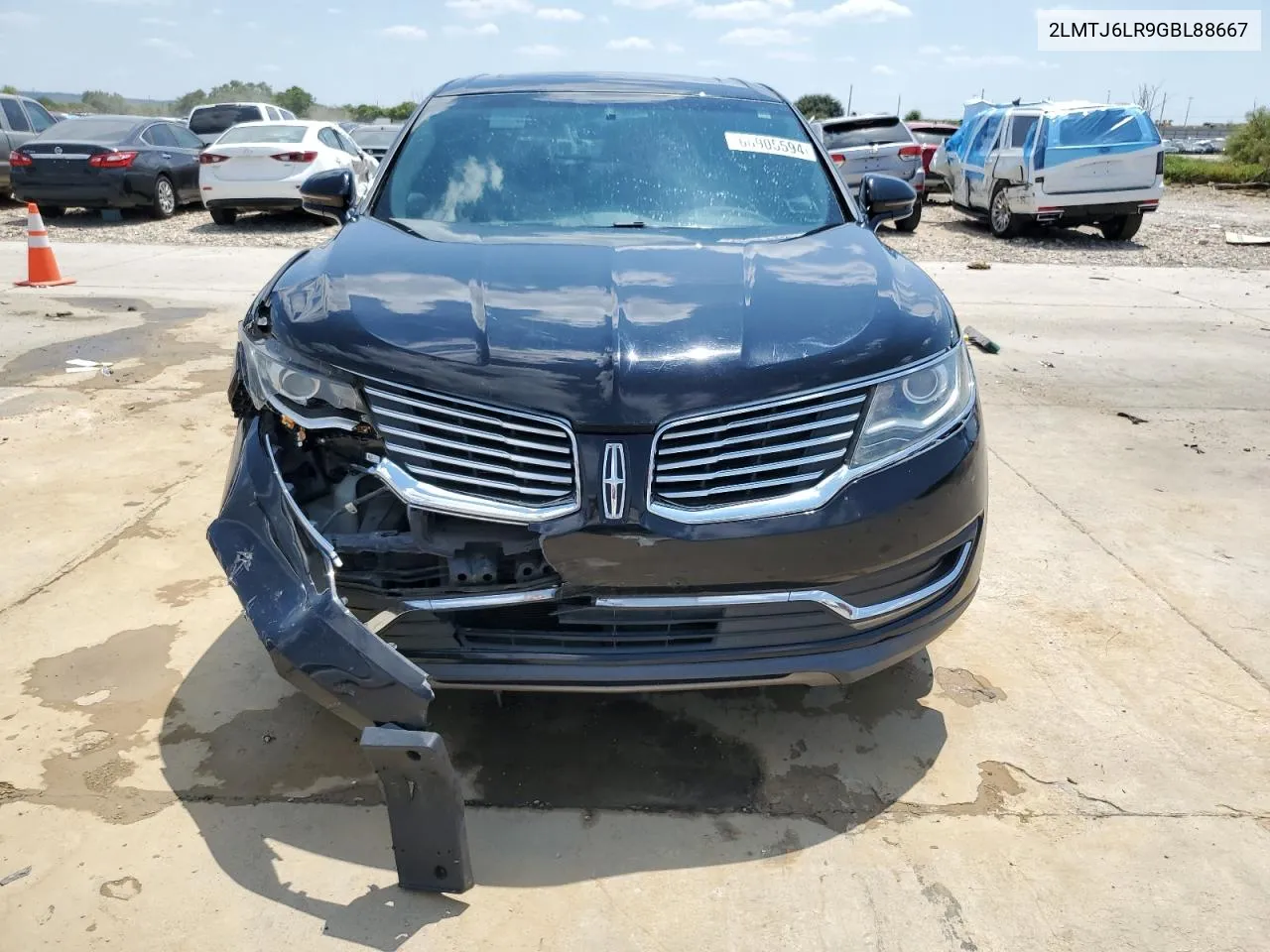 2LMTJ6LR9GBL88667 2016 Lincoln Mkx Reserve