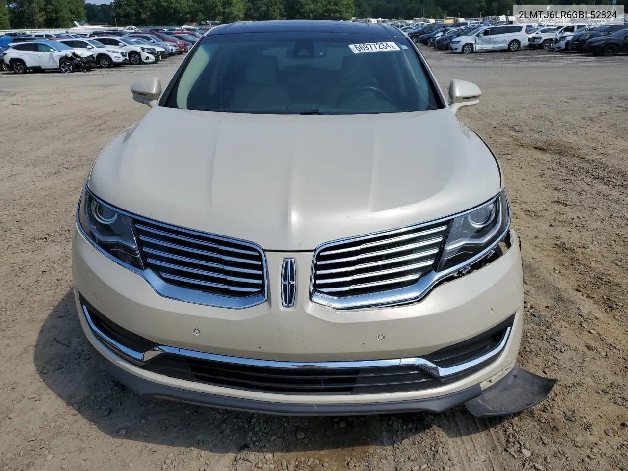 2LMTJ6LR6GBL52824 2016 Lincoln Mkx Reserve