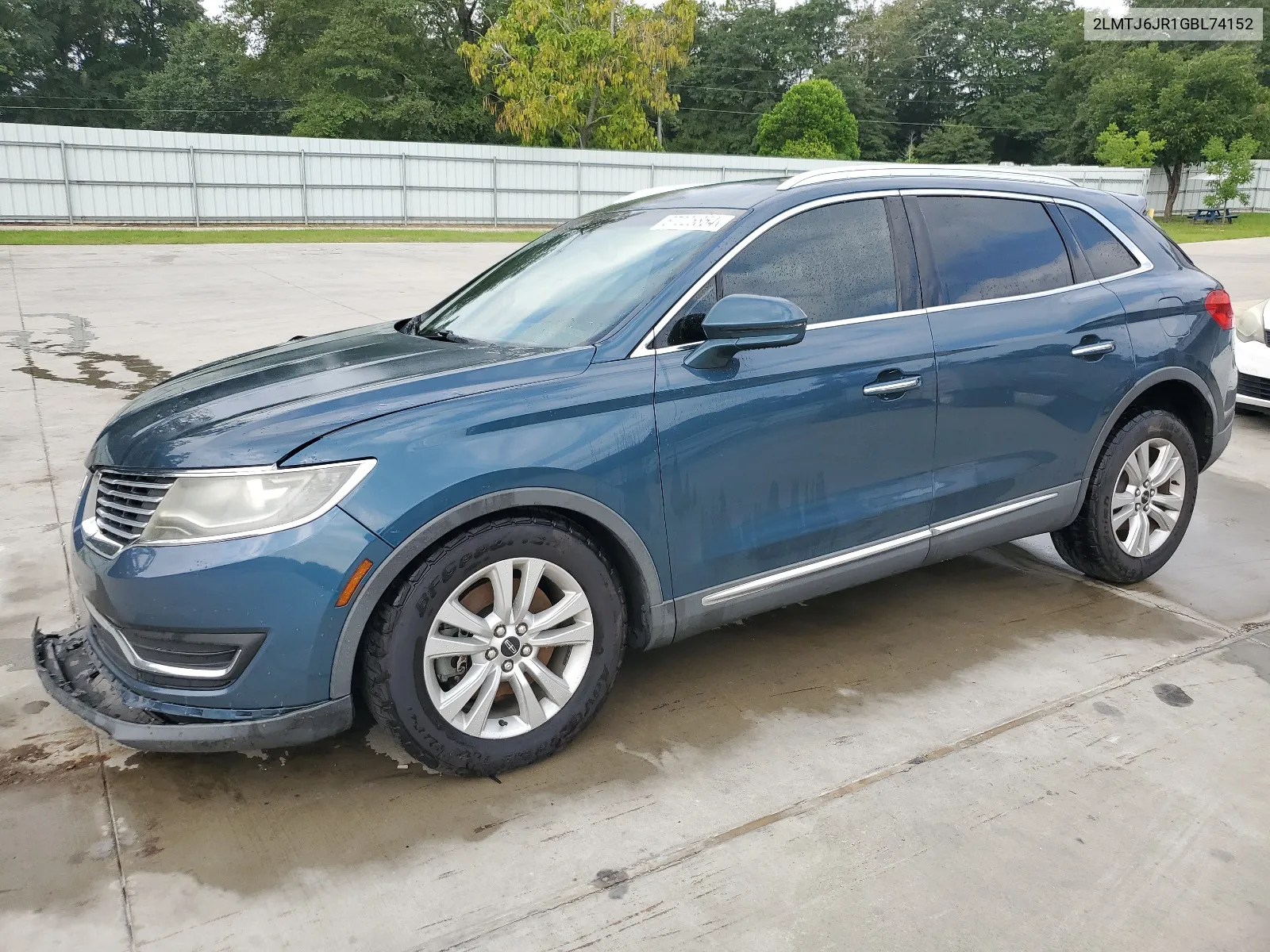 2LMTJ6JR1GBL74152 2016 Lincoln Mkx Premiere