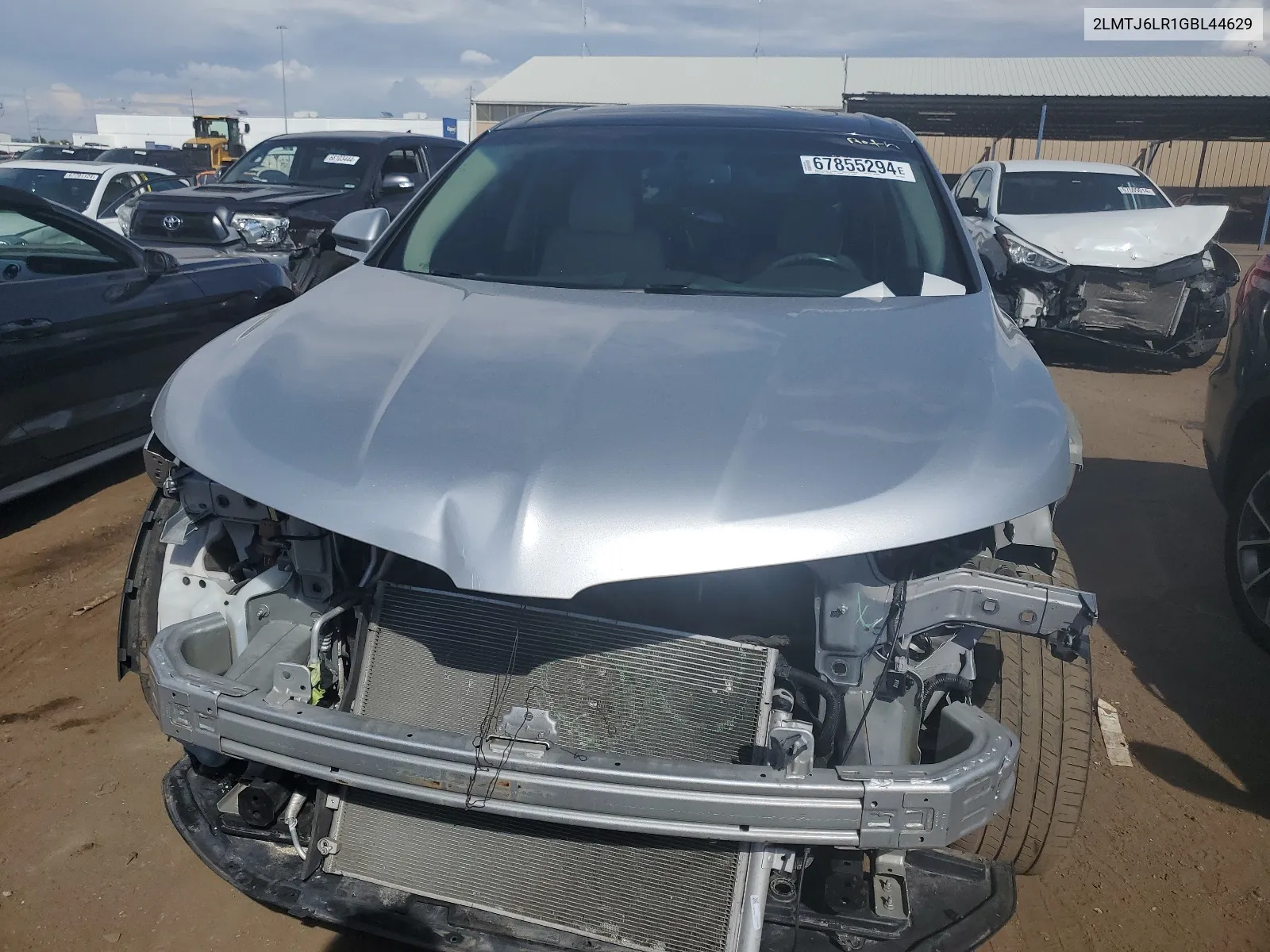 2LMTJ6LR1GBL44629 2016 Lincoln Mkx Reserve