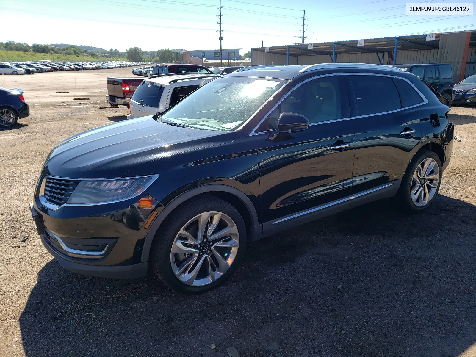 2016 Lincoln Mkx Black Label VIN: 2LMPJ9JP3GBL46127 Lot: 68047334