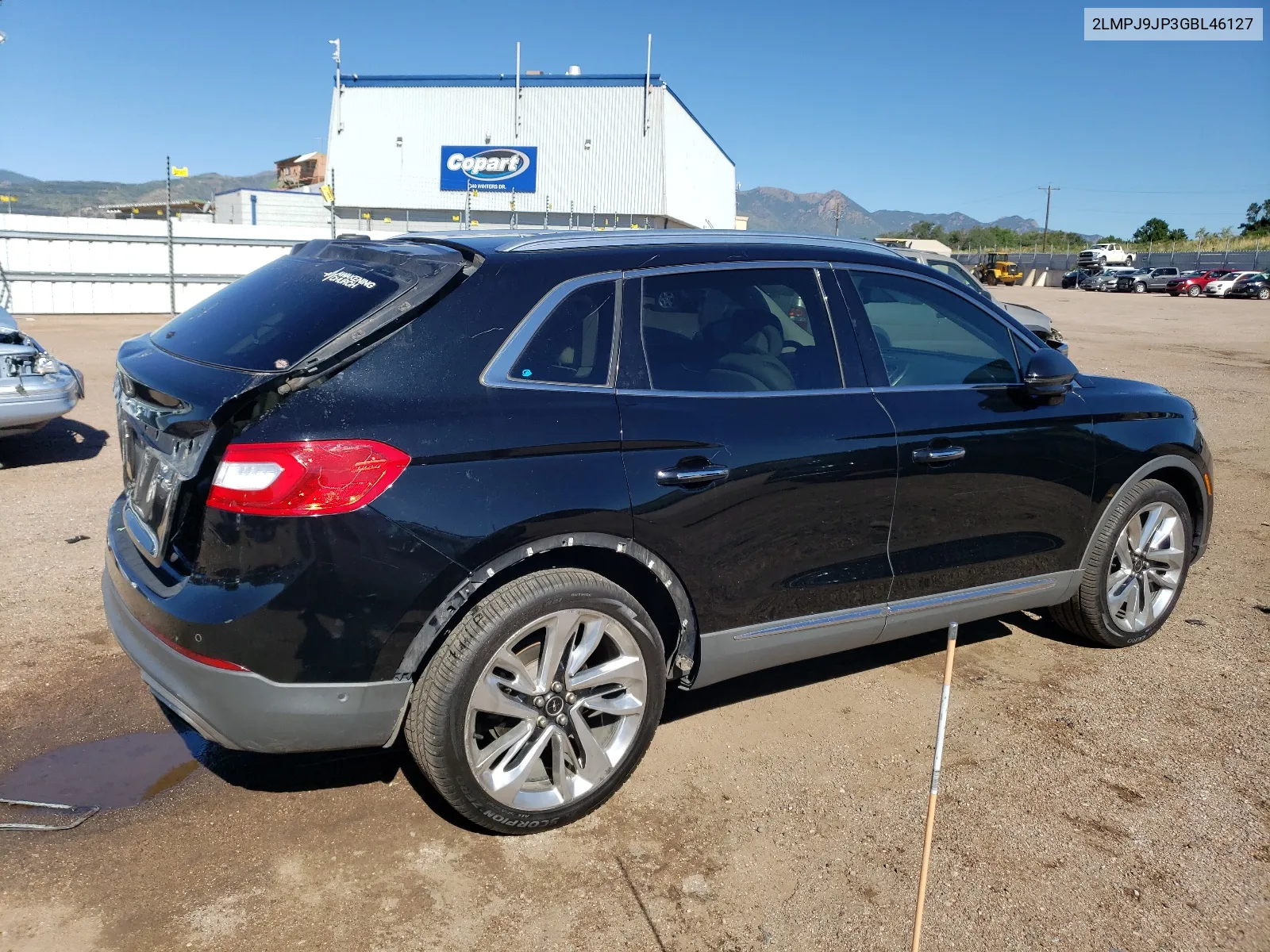 2016 Lincoln Mkx Black Label VIN: 2LMPJ9JP3GBL46127 Lot: 68047334