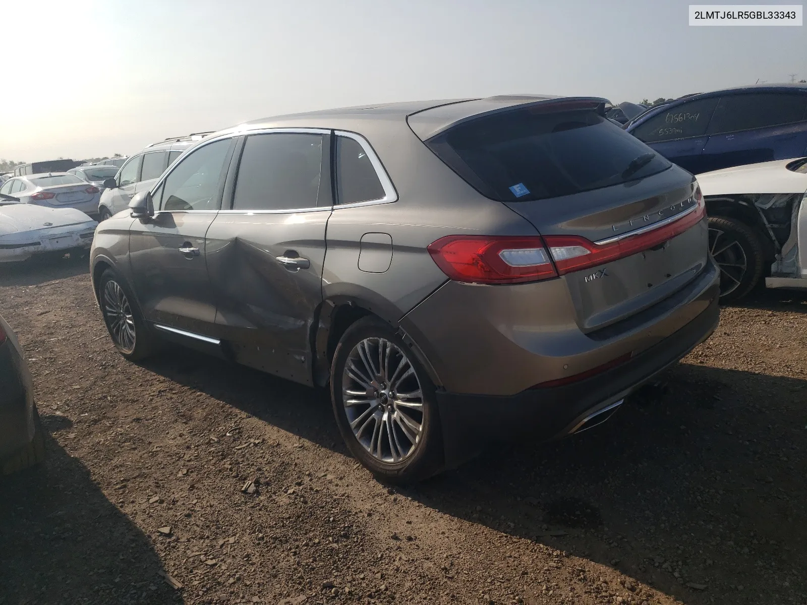 2016 Lincoln Mkx Reserve VIN: 2LMTJ6LR5GBL33343 Lot: 68120104