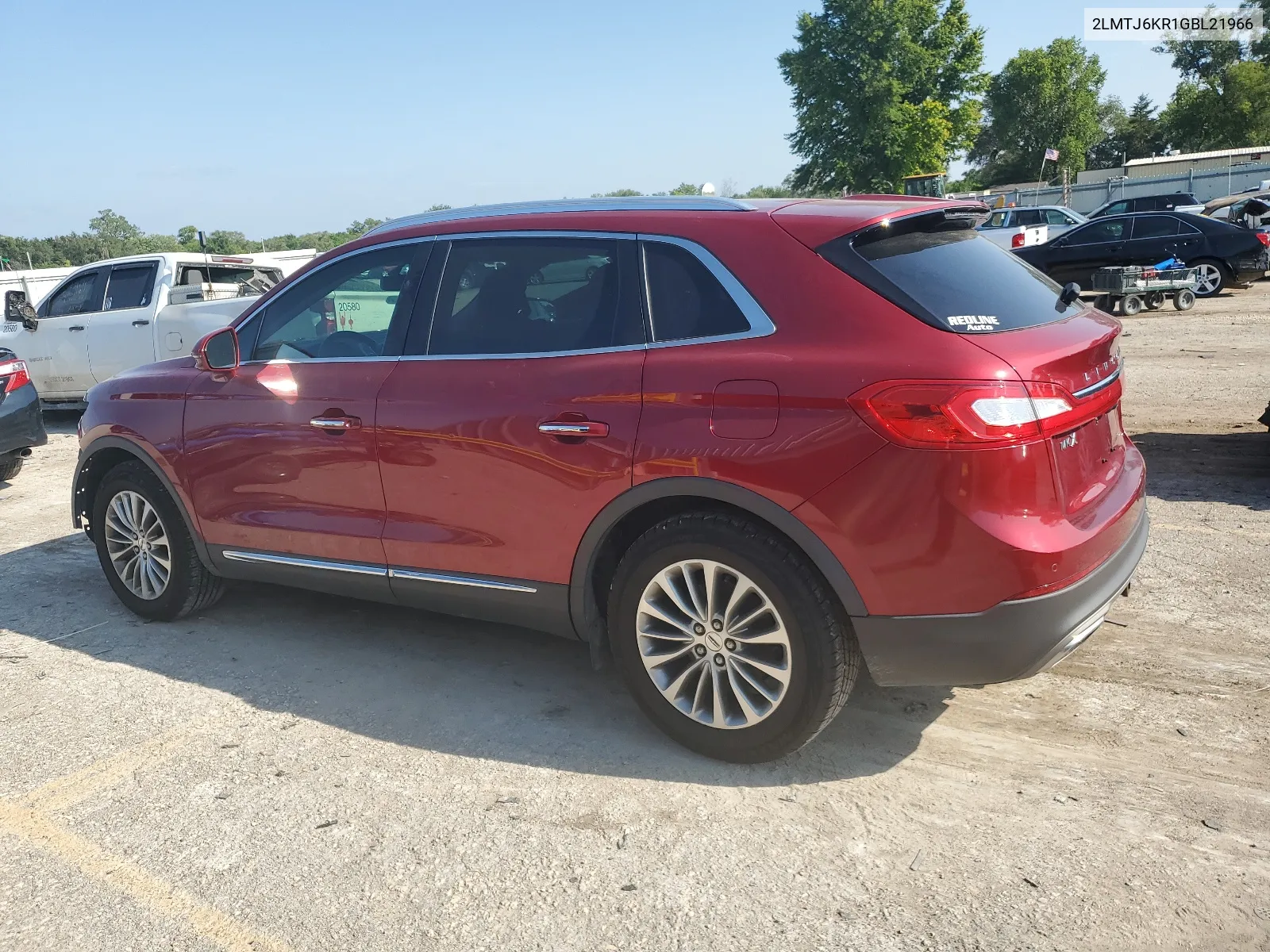 2LMTJ6KR1GBL21966 2016 Lincoln Mkx Select