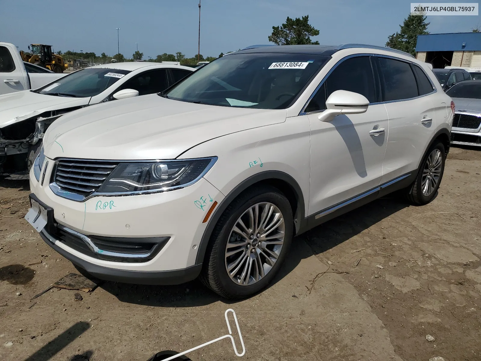 2LMTJ6LP4GBL75937 2016 Lincoln Mkx Reserve