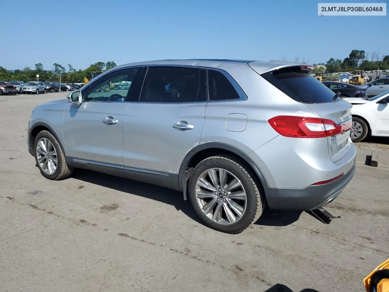 2LMTJ8LP3GBL60468 2016 Lincoln Mkx Reserve