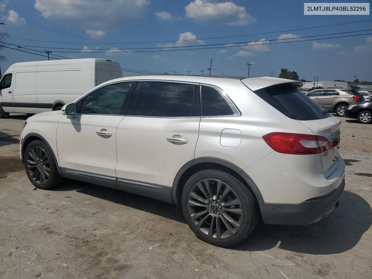 2LMTJ8LP4GBL52296 2016 Lincoln Mkx Reserve