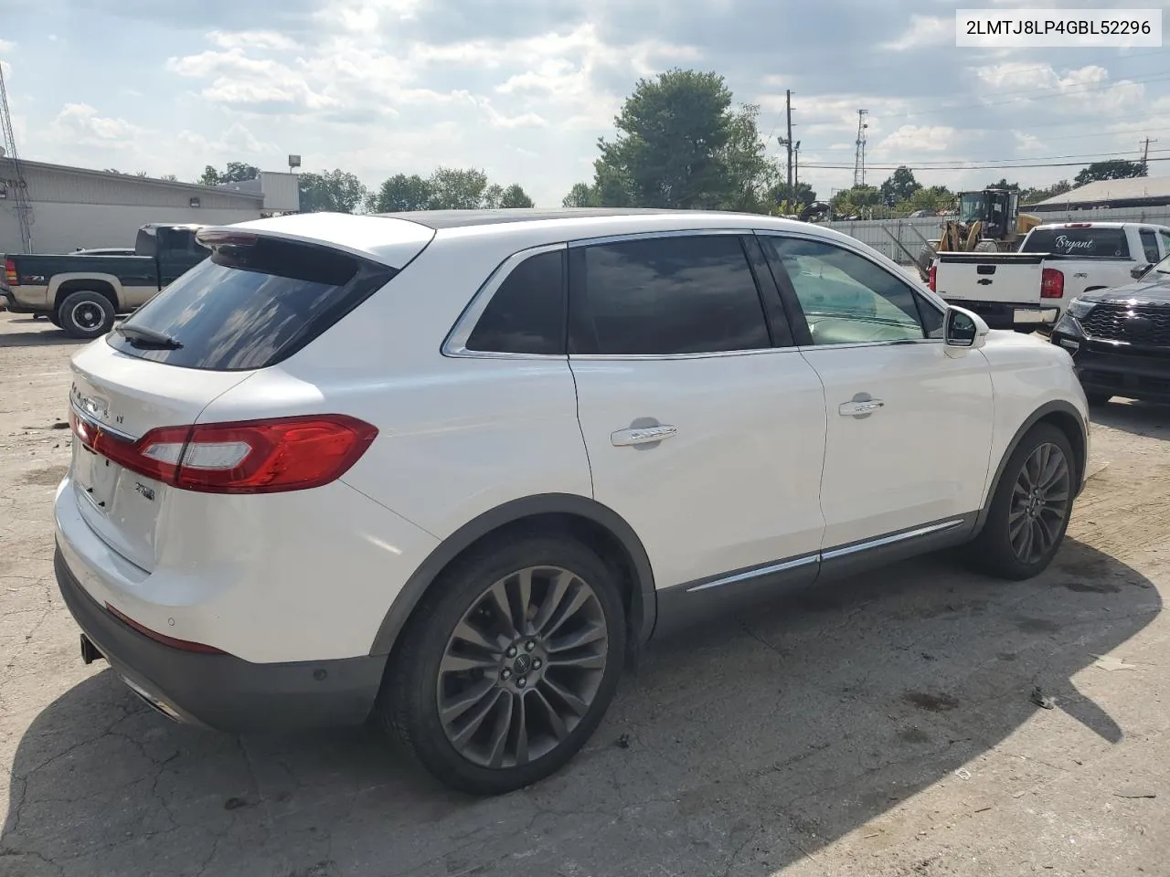 2LMTJ8LP4GBL52296 2016 Lincoln Mkx Reserve