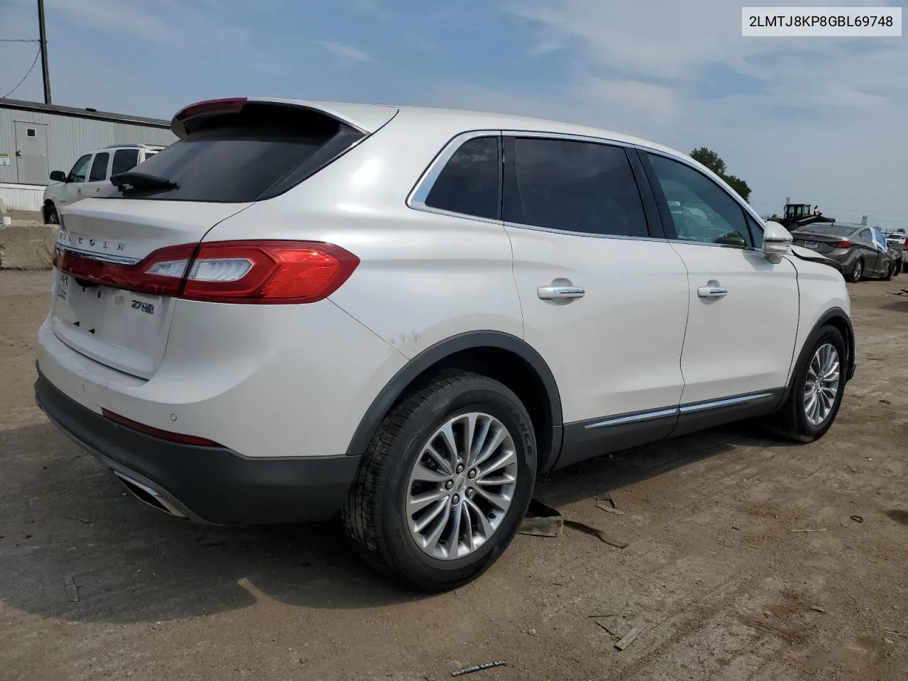 2LMTJ8KP8GBL69748 2016 Lincoln Mkx Select