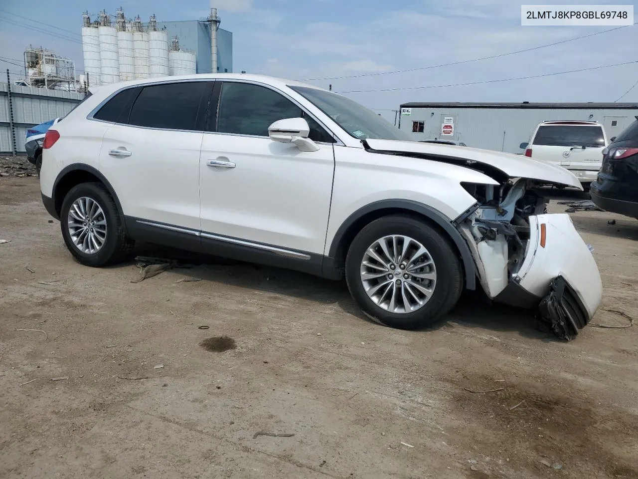 2016 Lincoln Mkx Select VIN: 2LMTJ8KP8GBL69748 Lot: 69510744