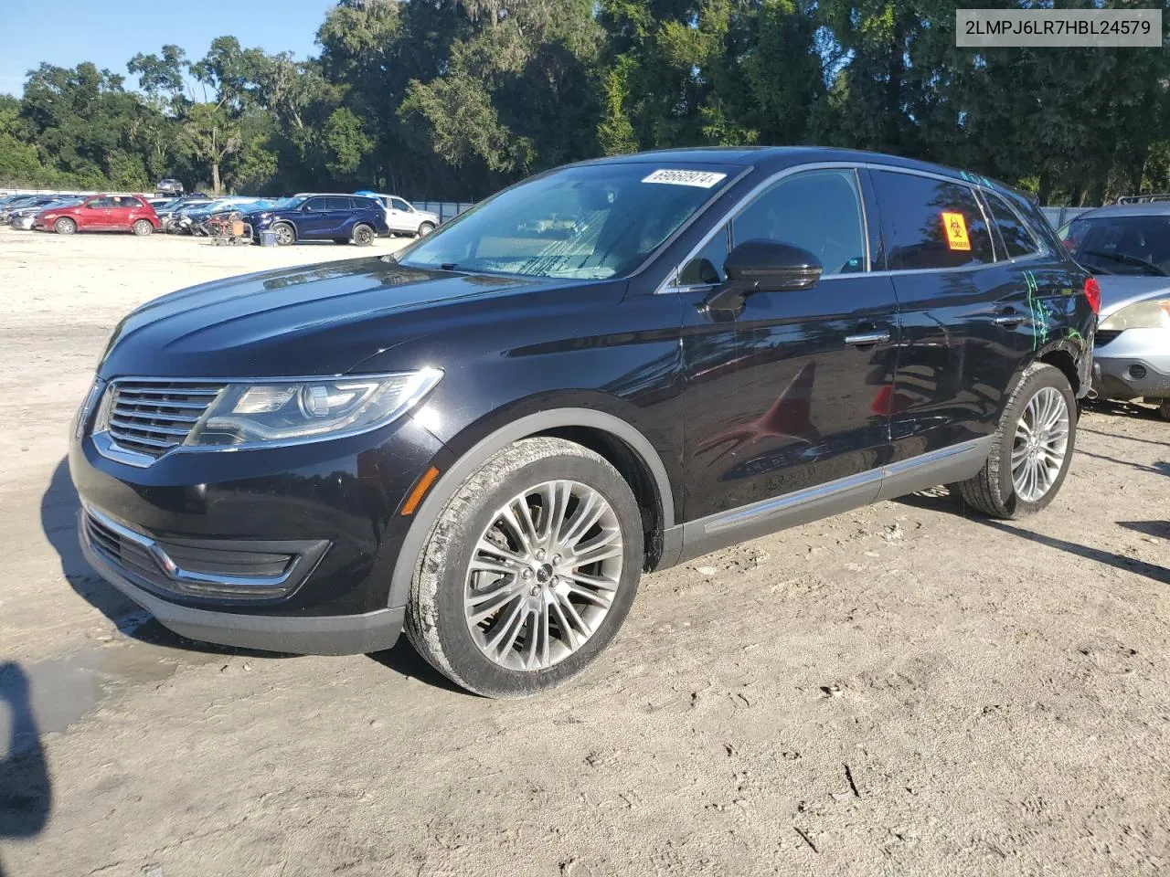 2016 Lincoln Mkx Reserve VIN: 2LMPJ6LR7HBL24579 Lot: 69660974