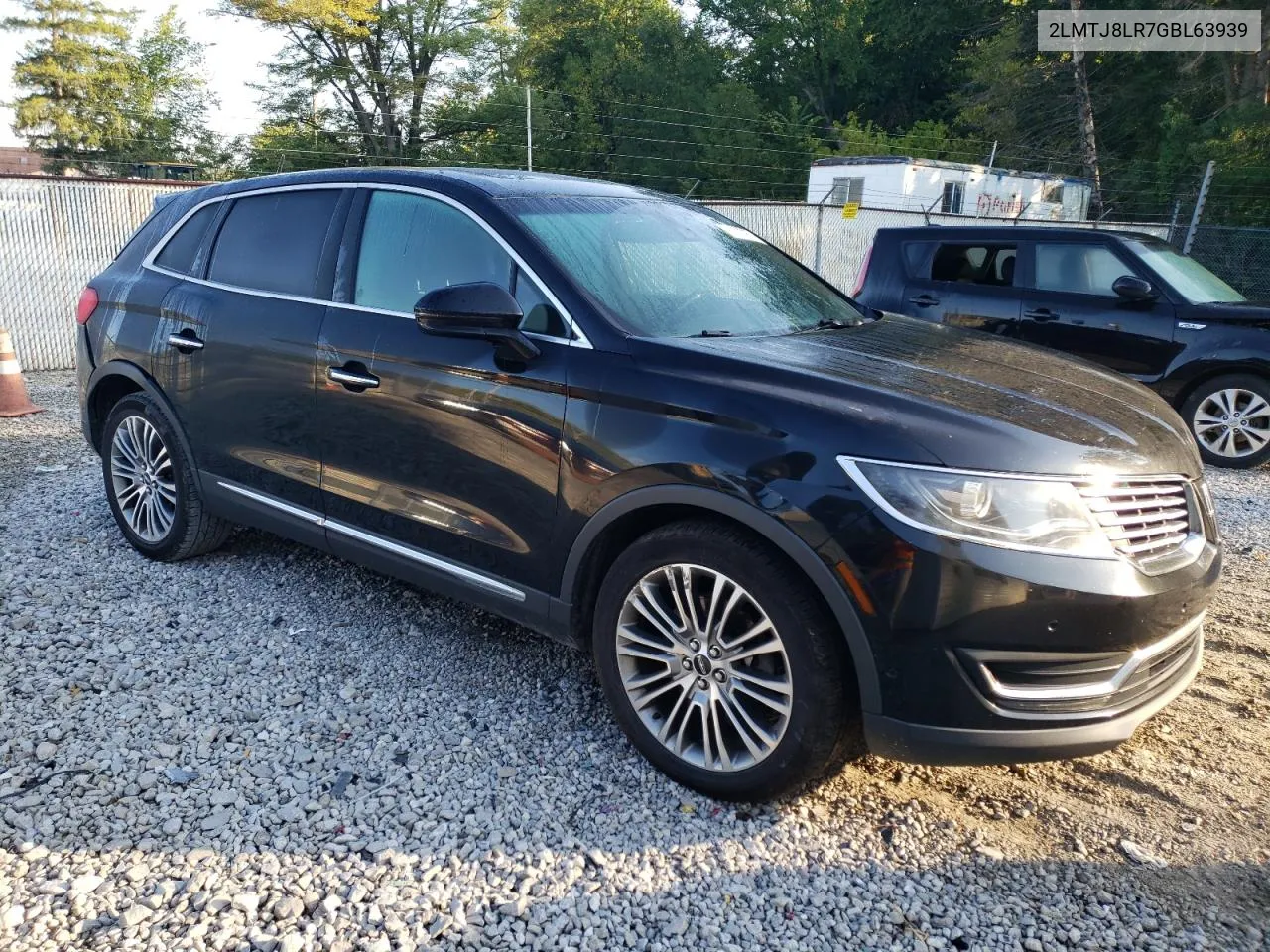 2016 Lincoln Mkx Reserve VIN: 2LMTJ8LR7GBL63939 Lot: 69700974