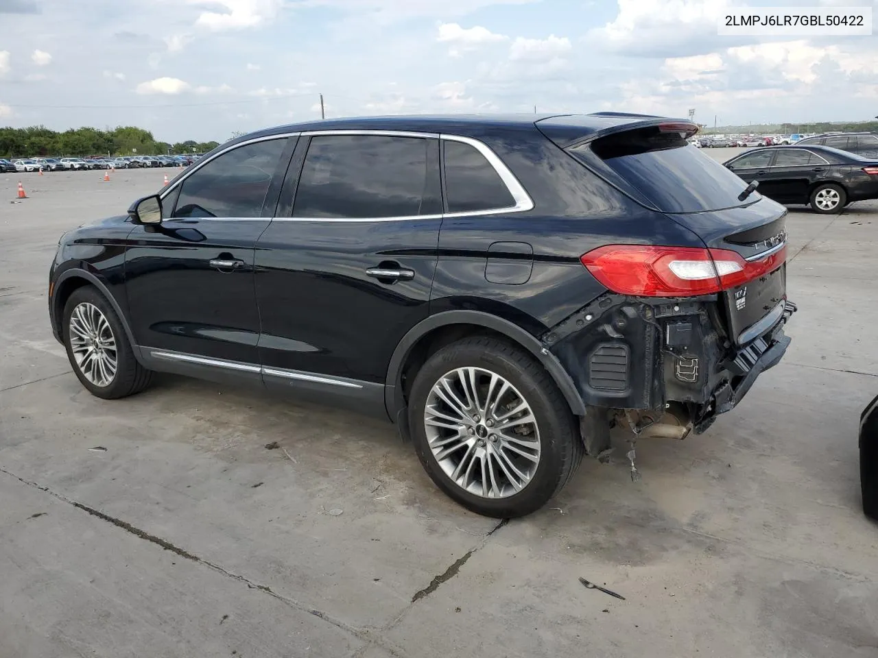 2LMPJ6LR7GBL50422 2016 Lincoln Mkx Reserve