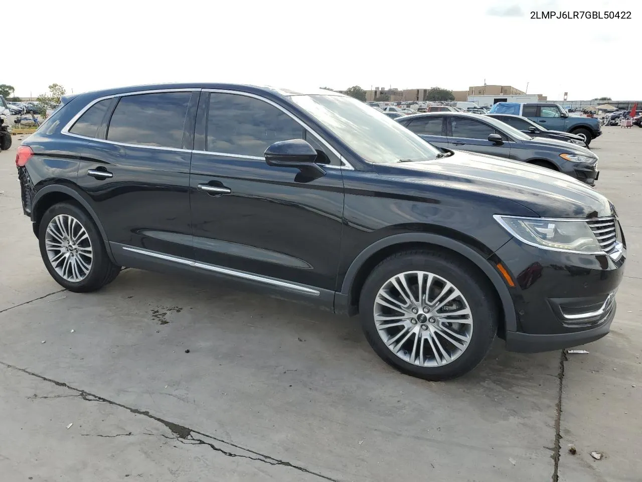 2016 Lincoln Mkx Reserve VIN: 2LMPJ6LR7GBL50422 Lot: 69812284