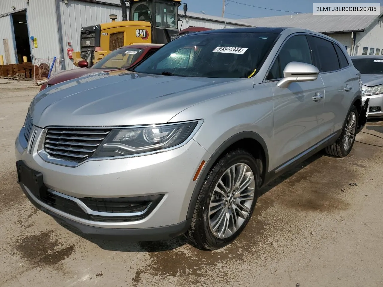 2016 Lincoln Mkx Reserve VIN: 2LMTJ8LR0GBL20785 Lot: 69844344