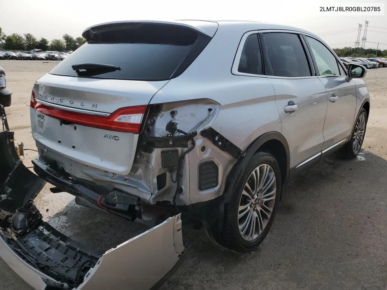 2LMTJ8LR0GBL20785 2016 Lincoln Mkx Reserve